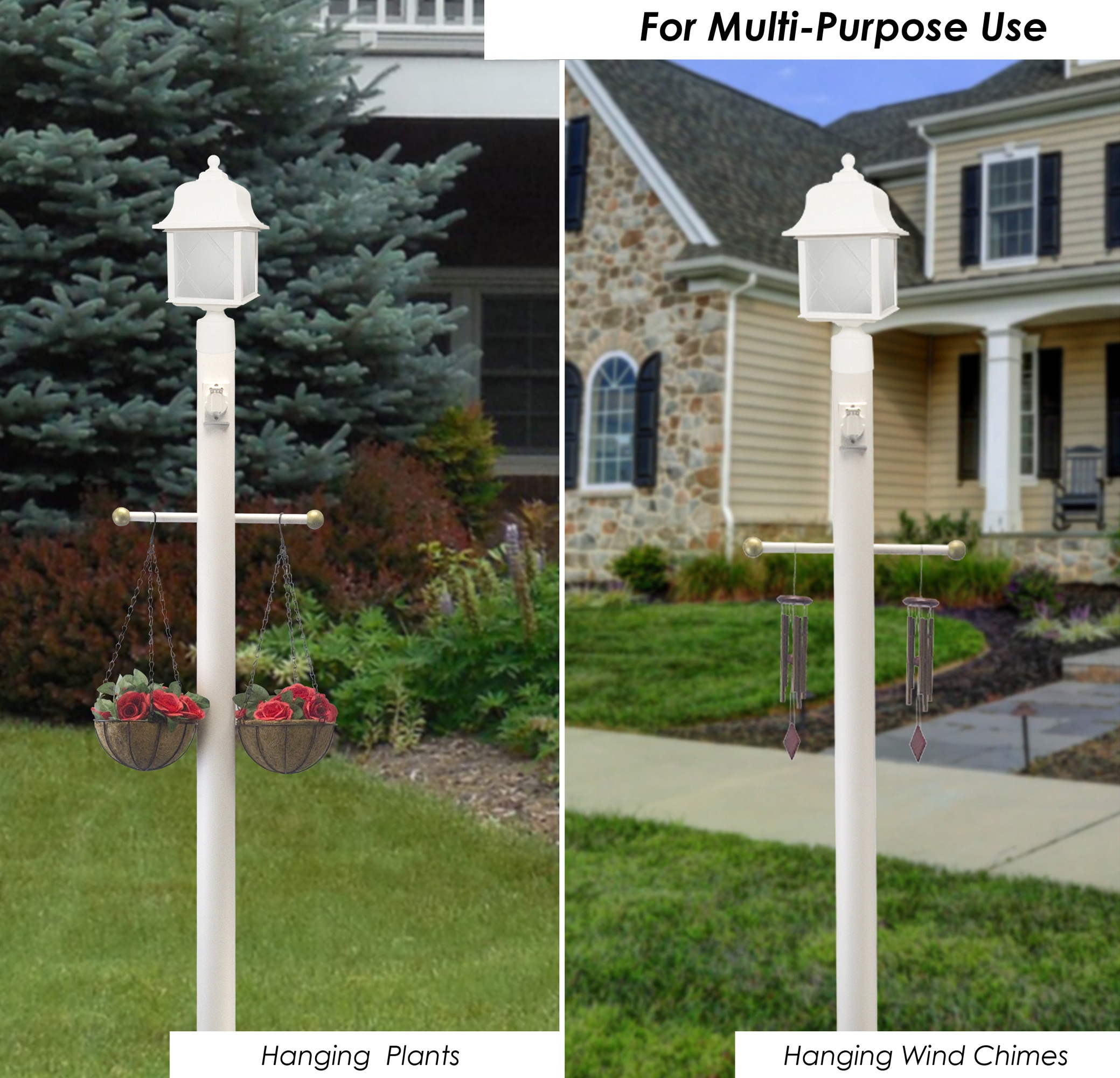 Solus 7-C320-WH Post-Lights - View #2