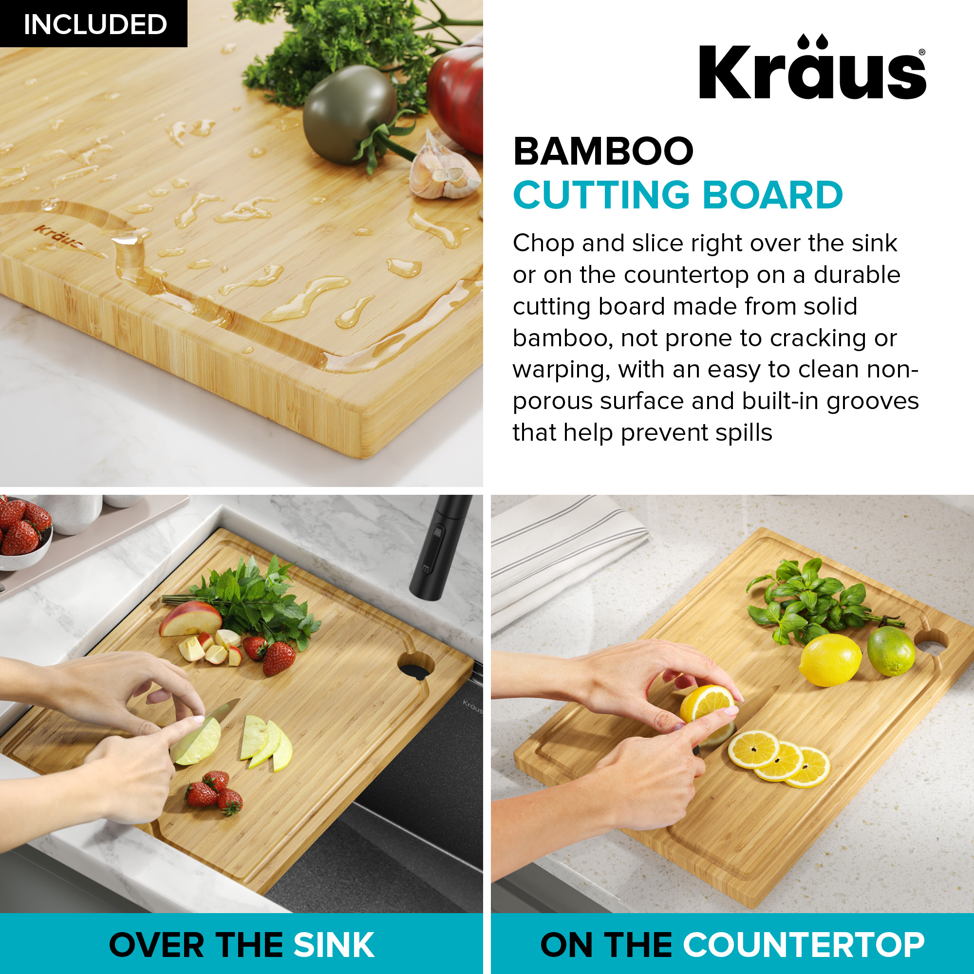 Kraus KWU110-27-PGM Kitchen-Sinks - View #11