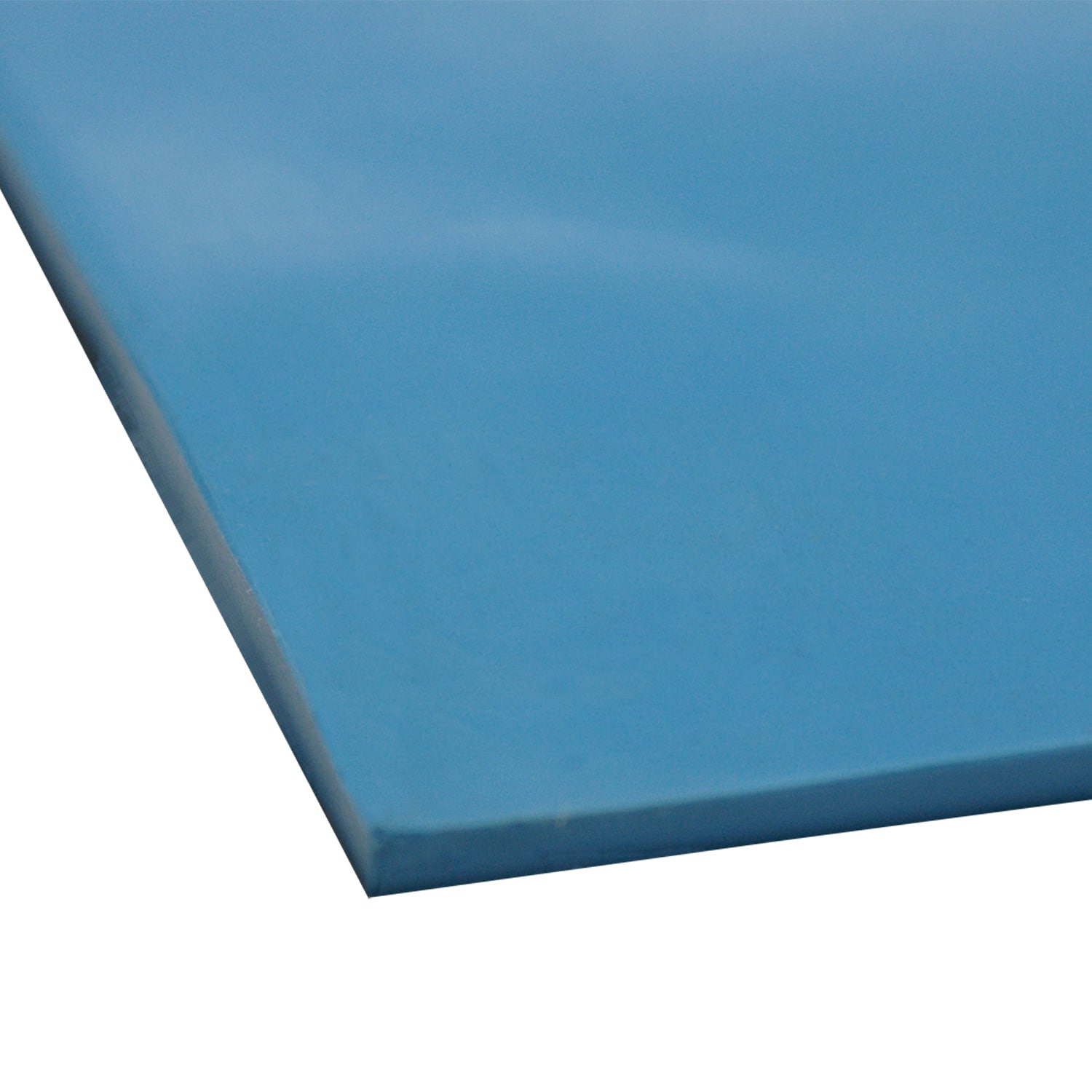 Rubber-Cal 1/4-in T x 36-in W x 4-ft L Blue Commercial 60A