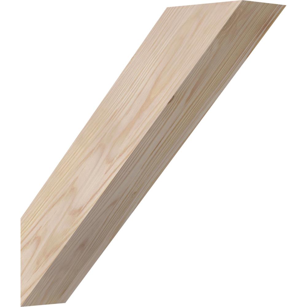 Ekena Millwork BRC04X16X16TRA00SDF 3-1/2-in x 16-in x 16-in Douglas Fir Unfinished Wood Traditional smooth