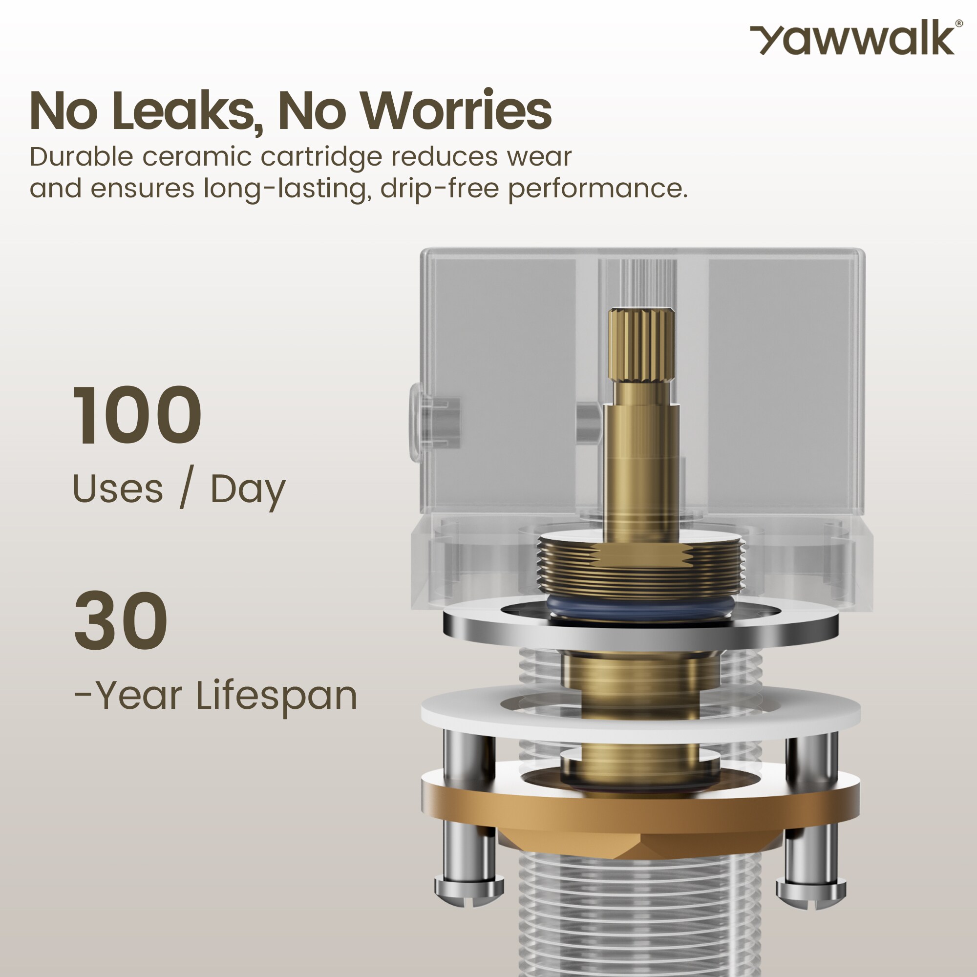 YAWWALK Y11W51-MB-1 Lavatory-Faucets - View #6