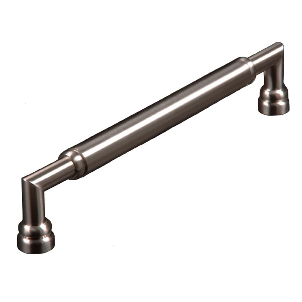 RK International PH 4880-P 12-in Center to Center Satin Nickel Cylindrical Handle For Use on Appliances Drawer Pulls