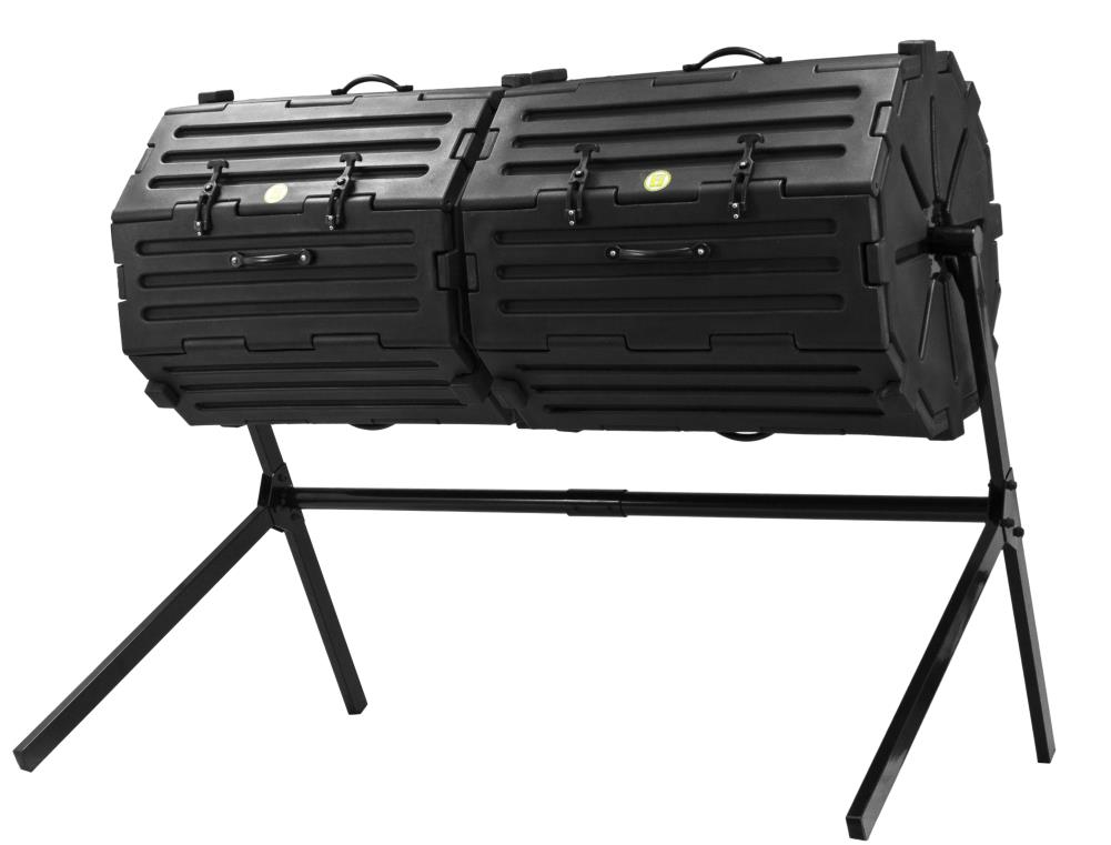 Good Ideas Compost Wizard Insulated Composter Double Black in the
