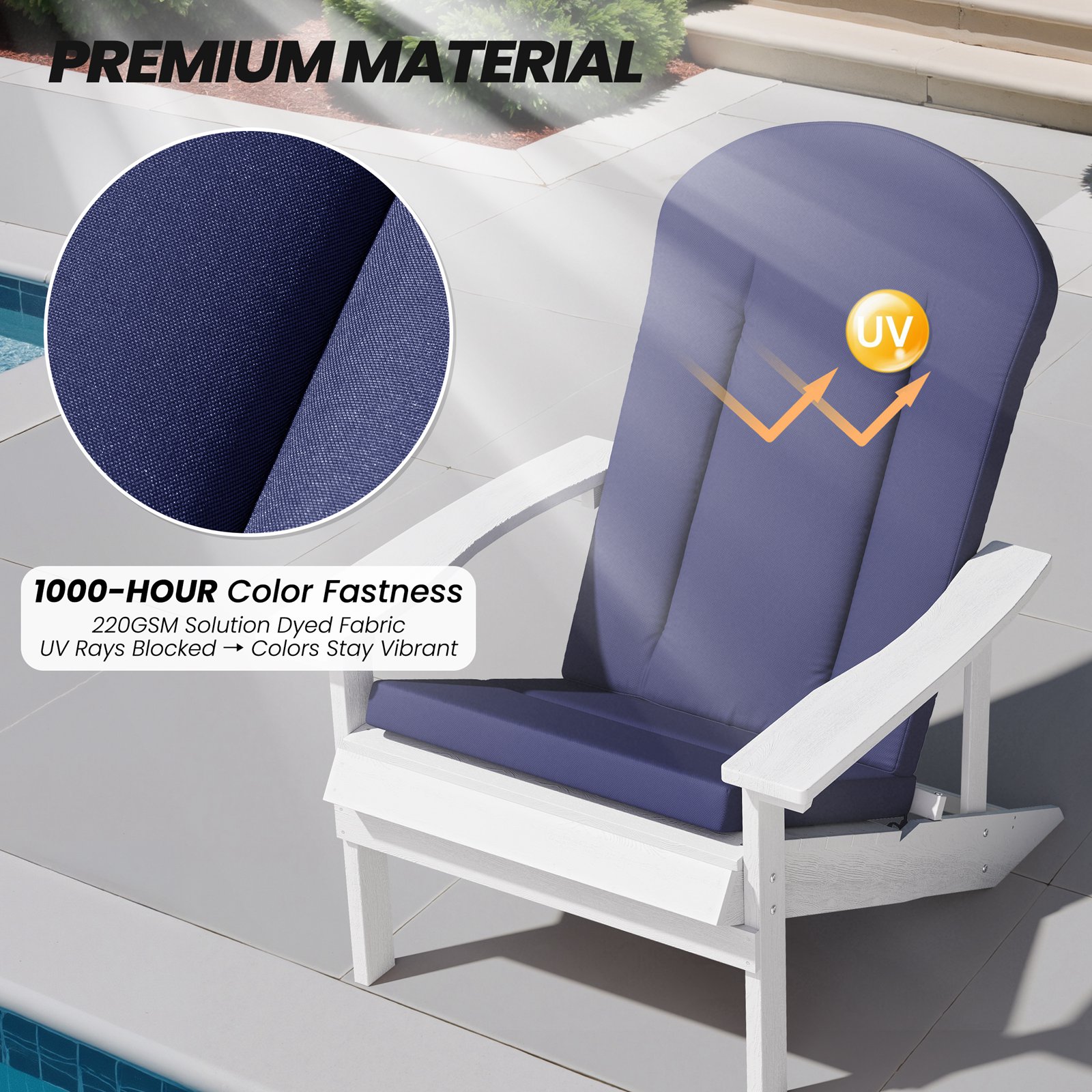 Crestlive Products CL-CU114NAV-1 Patio-Furniture-Cushions - View #5