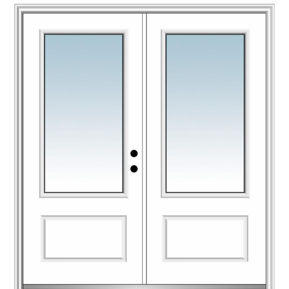 MMI Door 72 in. x 80 in. Both Active Primed Composite Glass 15