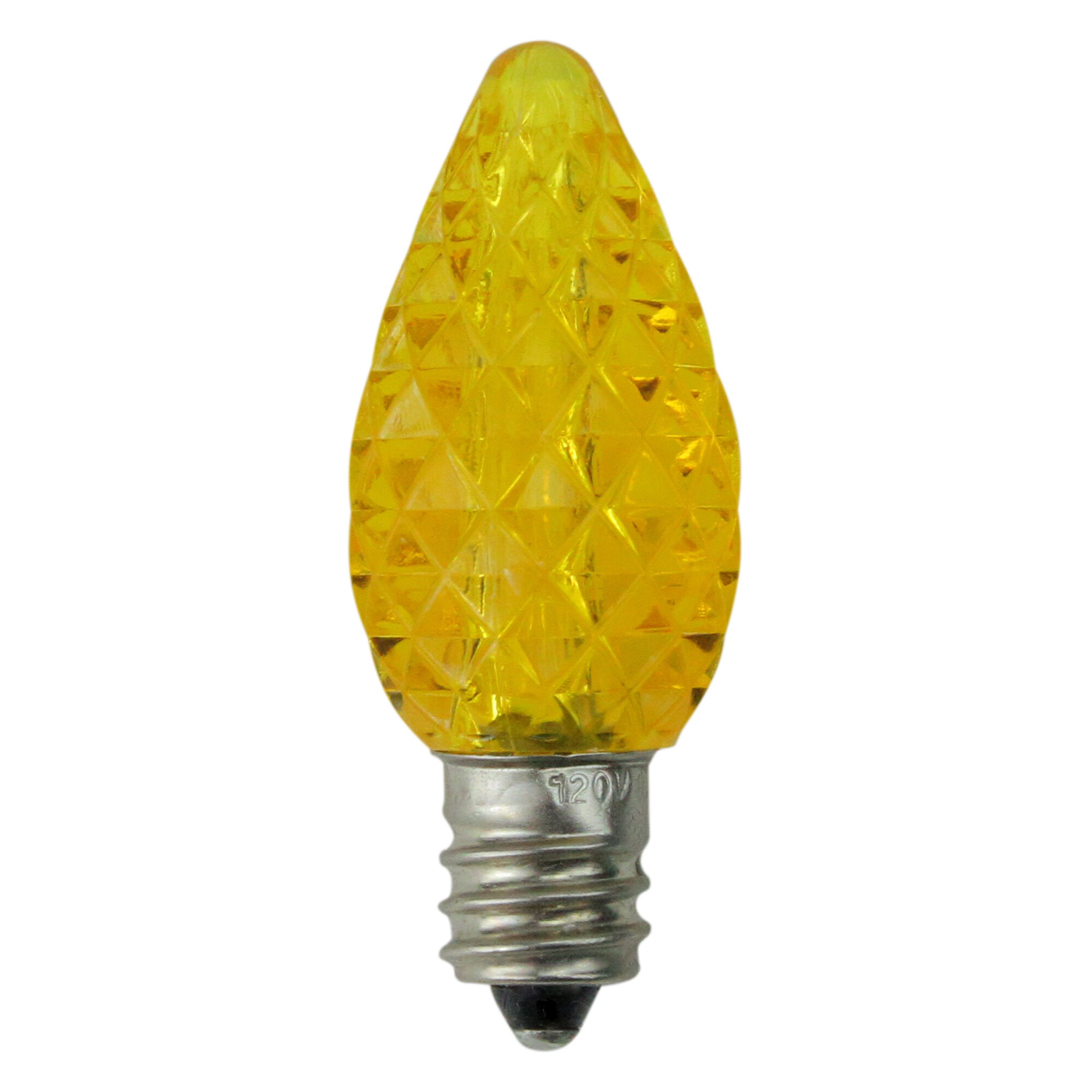 Northlight Yellow LED C7 String Light Bulbs at Lowes.com