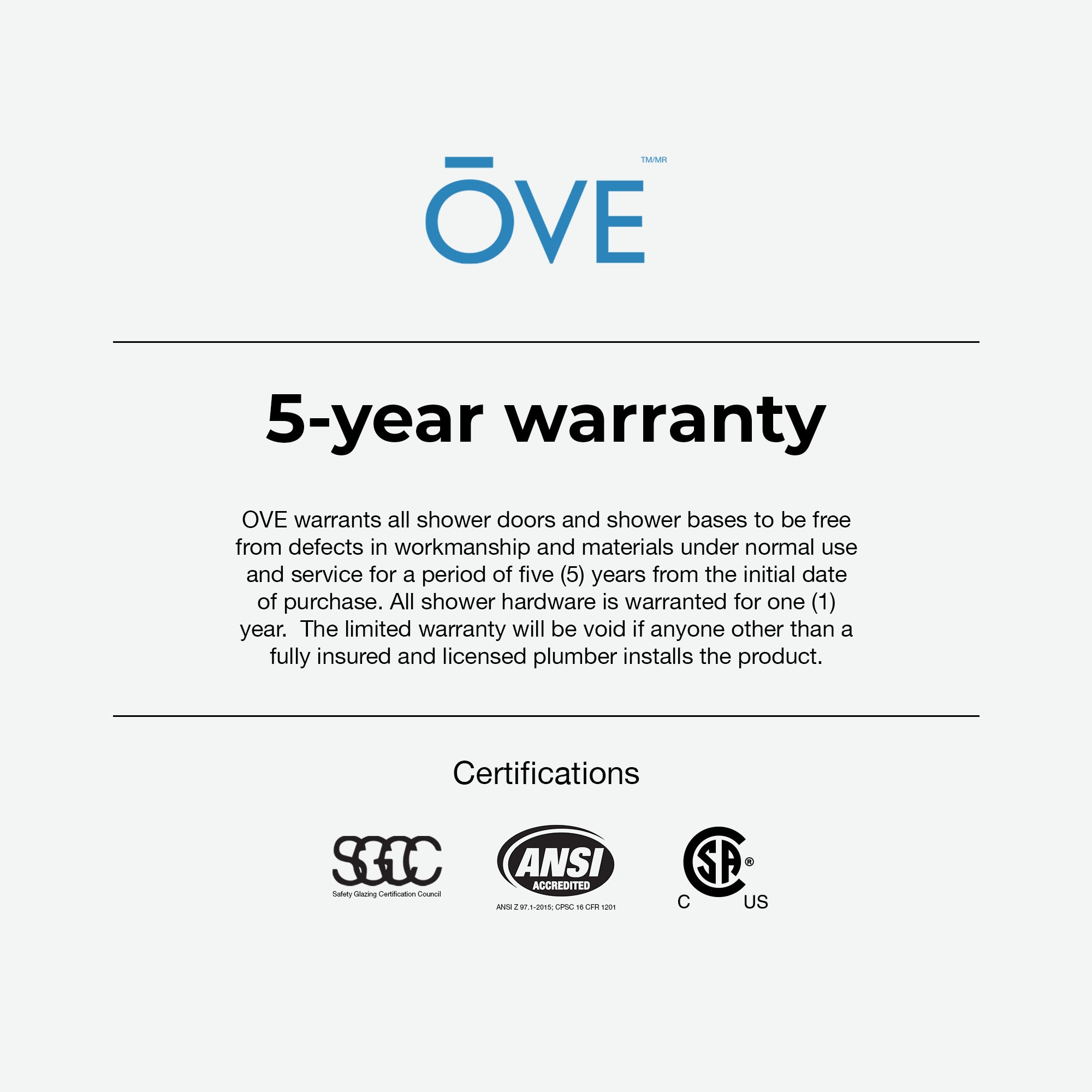 OVE Decors 15SKC-PASA36-BLK Alcove-Shower-Kit - View #16