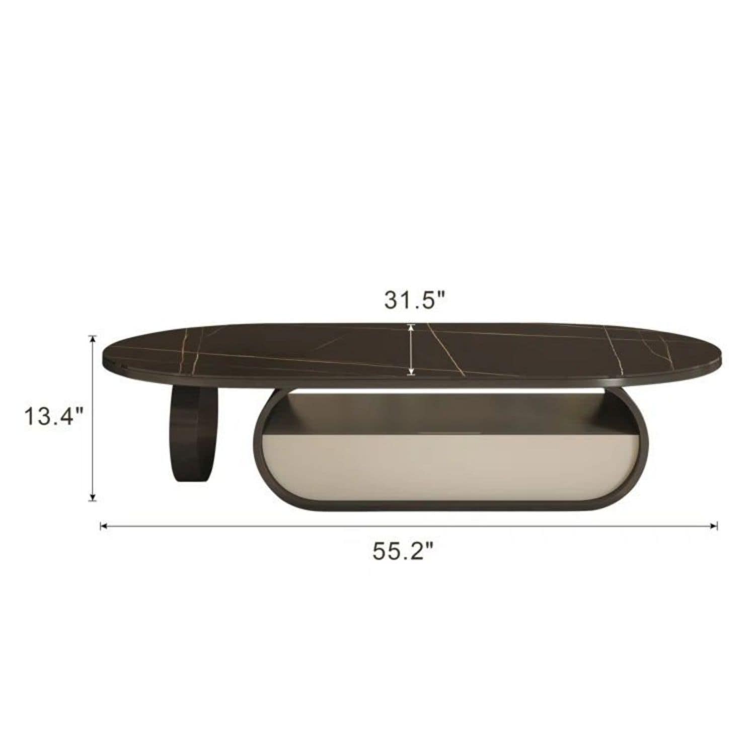 Oizaye DB-LX-CT-3303 Coffee-Tables - View #3