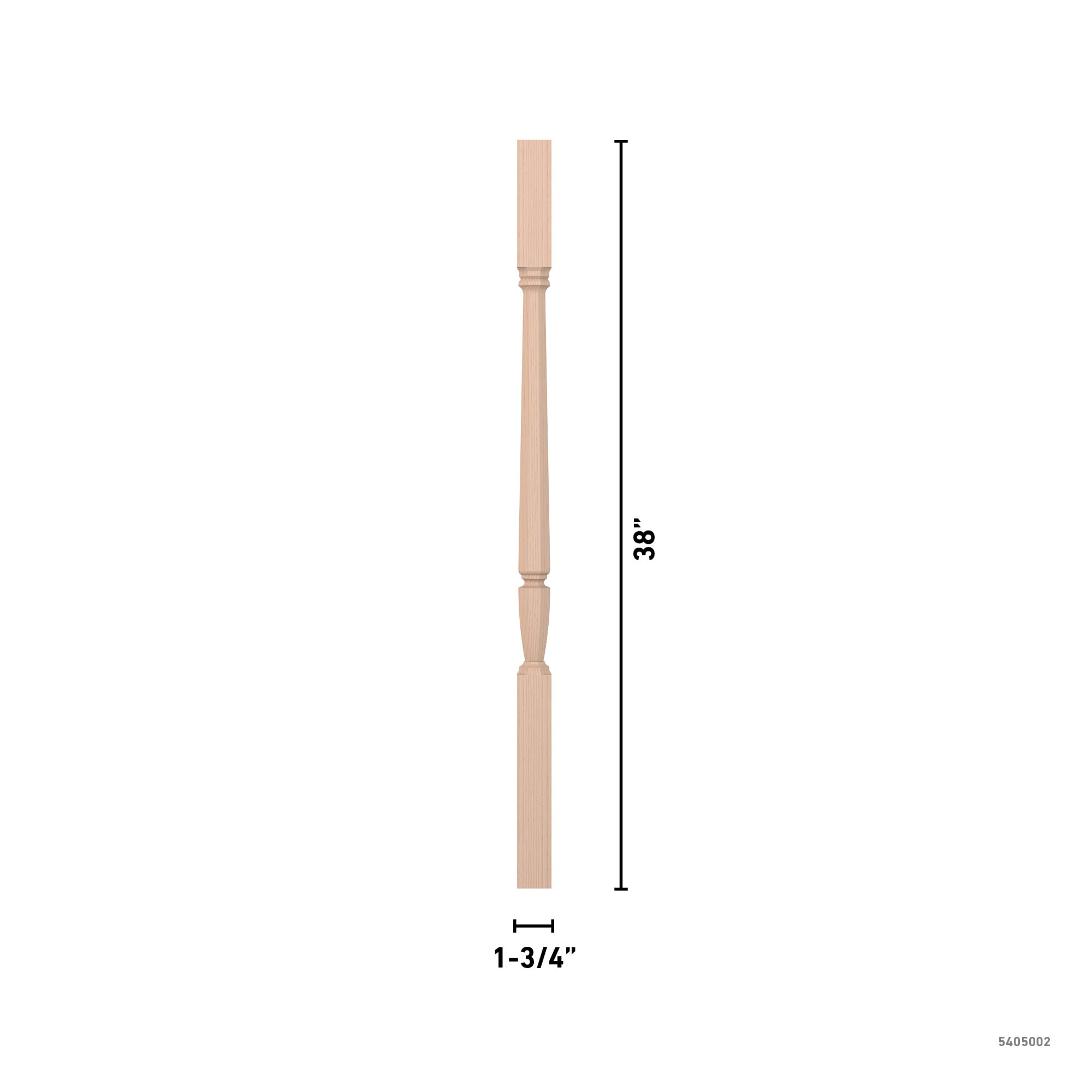 L.J. Smith Stair Systems LJP-20058-M 38 Interior-Stairpart-Balusters - View #4