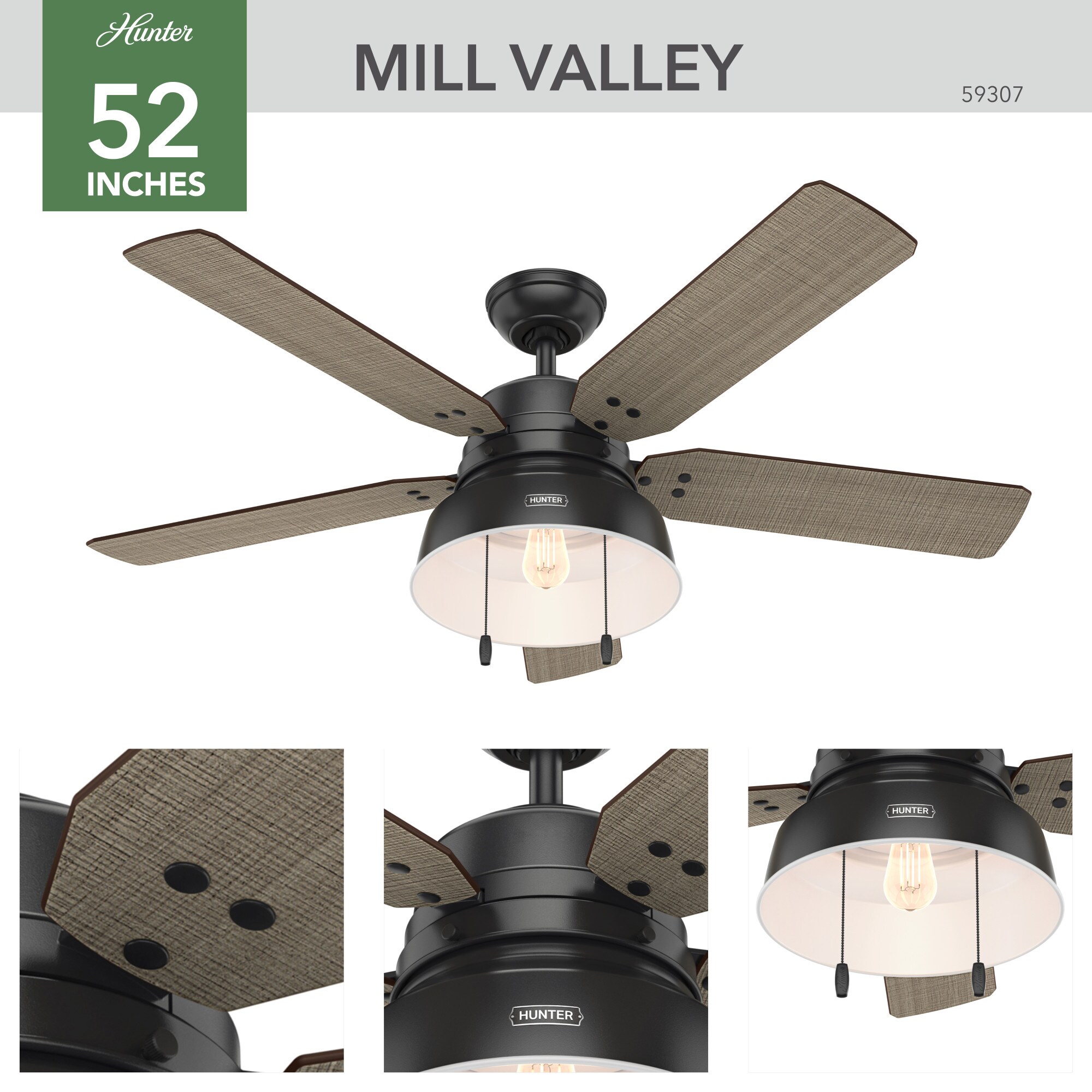Hunter 59307 Ceiling-Fans - View #7