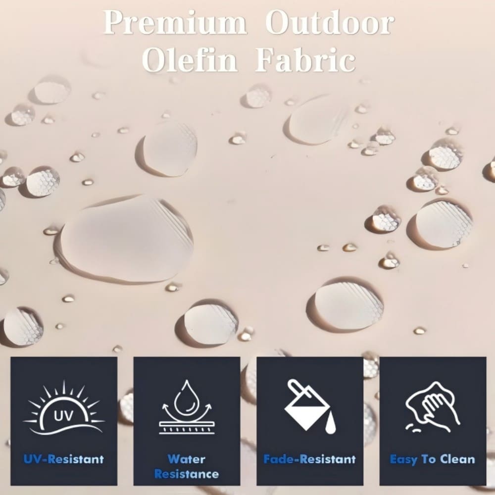 Coolbibila HARMONY-PATIO-BEIGE Patio-Conversation-Sets - View #7