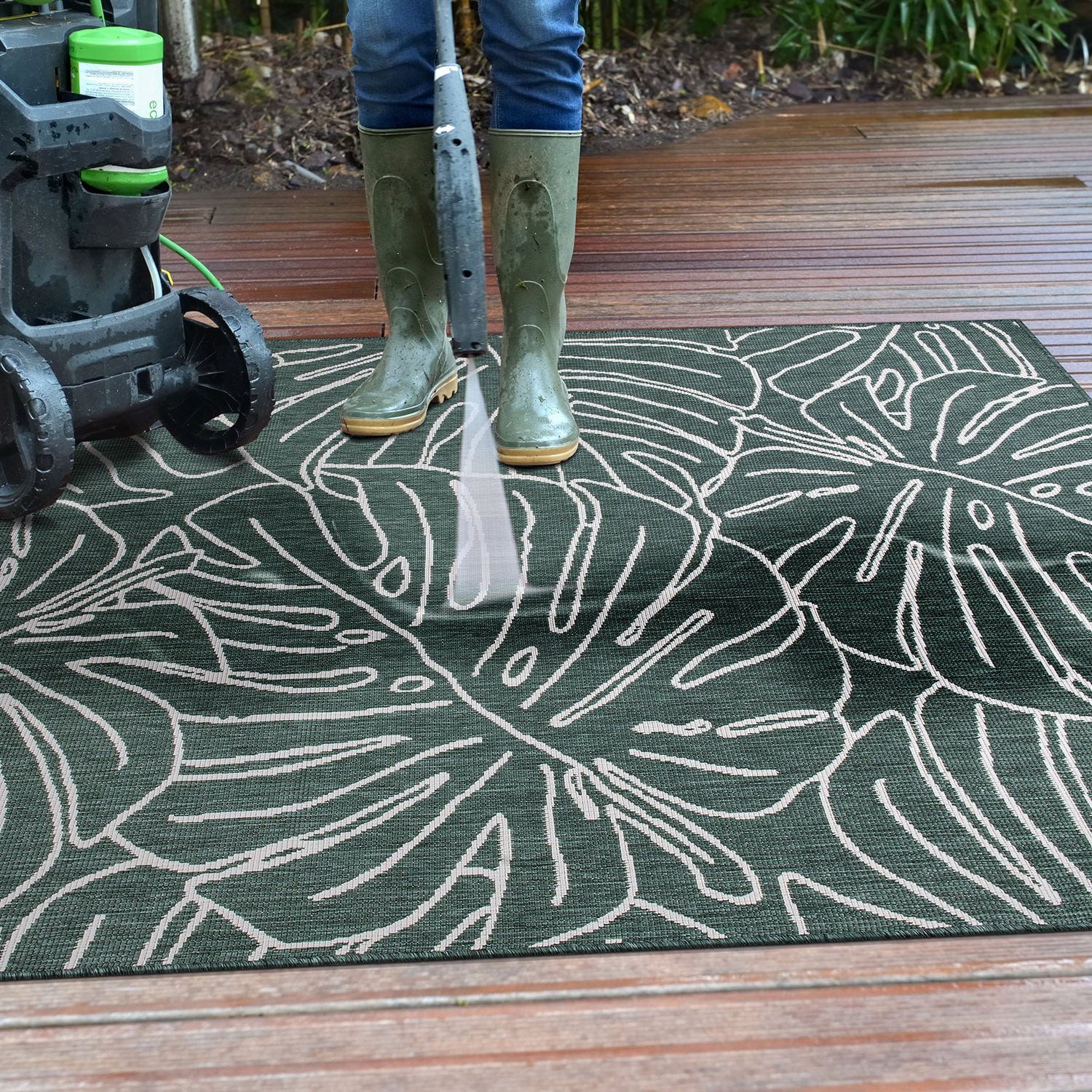 World Rug Gallery 4031GREEN5X7 rugs - View #11