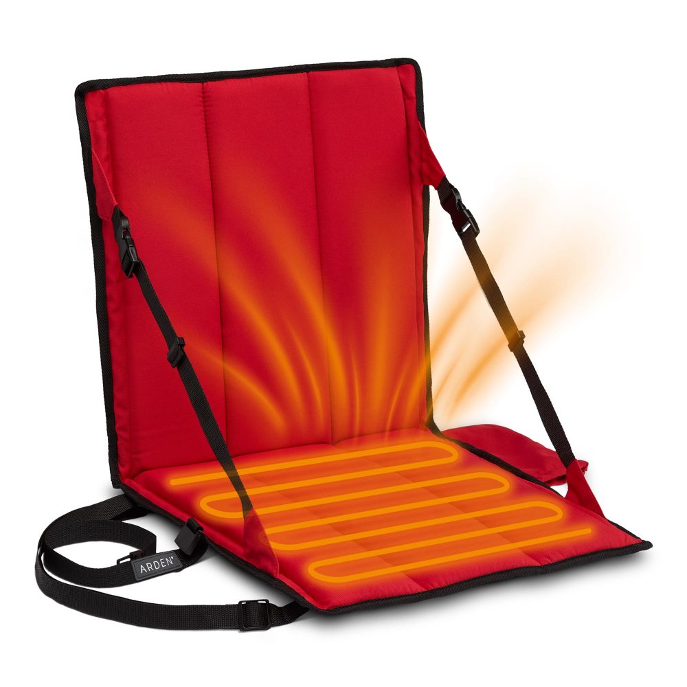 17.75 x 17 Polyester Heated bleacher seat