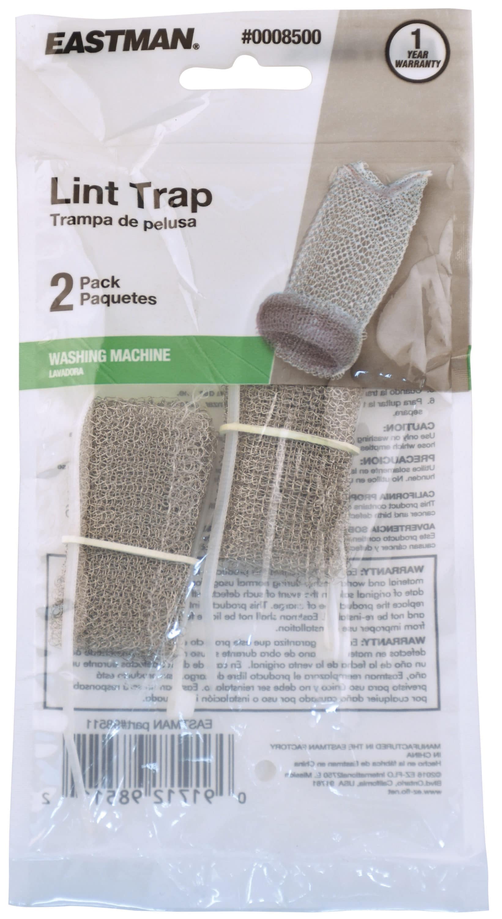 Laundry Drain Lint Trapper LINT 0001 - The Home Depot