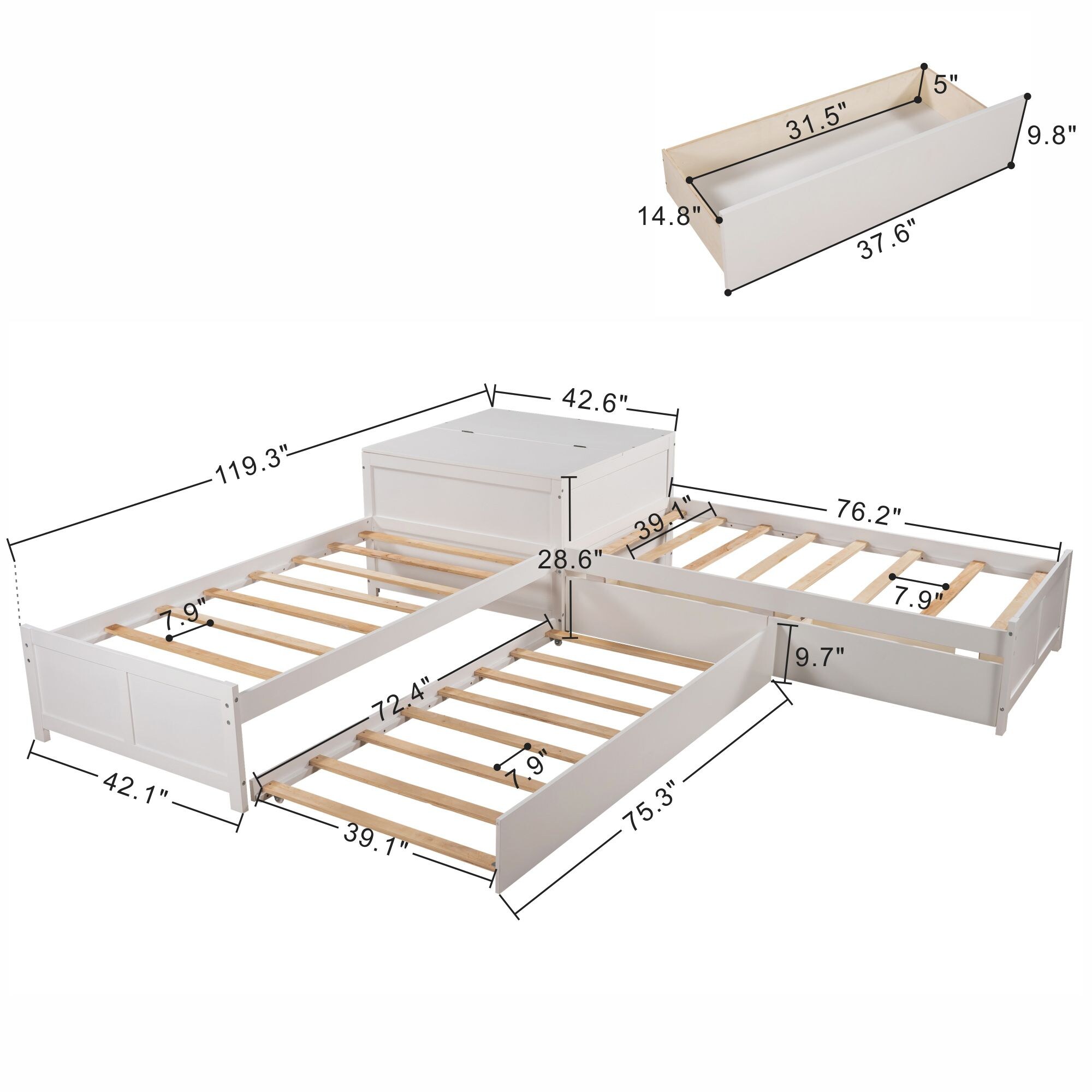 Yiekholo LL-W-0532AAK beds - View #8