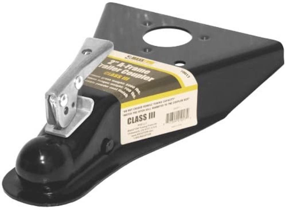 MaxxHaul 70017 2-in Ball x 5-in Channel Trailer Coupler