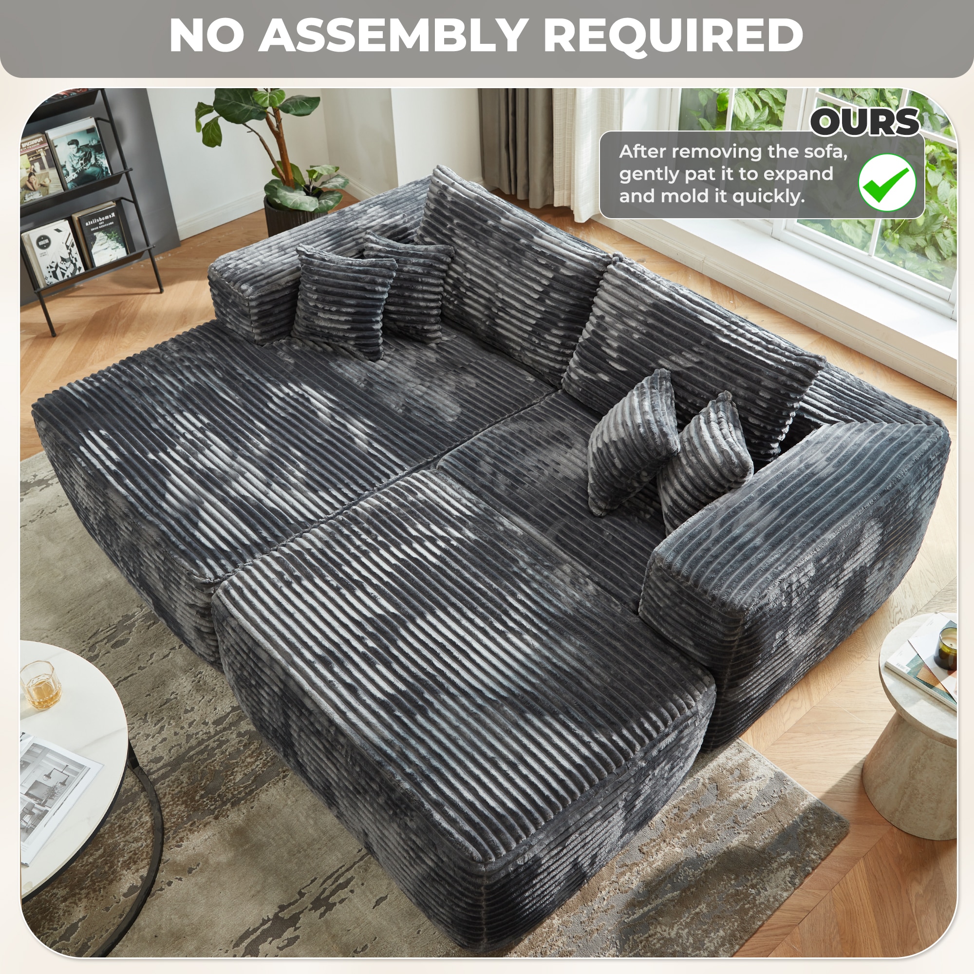 Pouuin SMOMO-910L Sofas-Loveseats - View #2