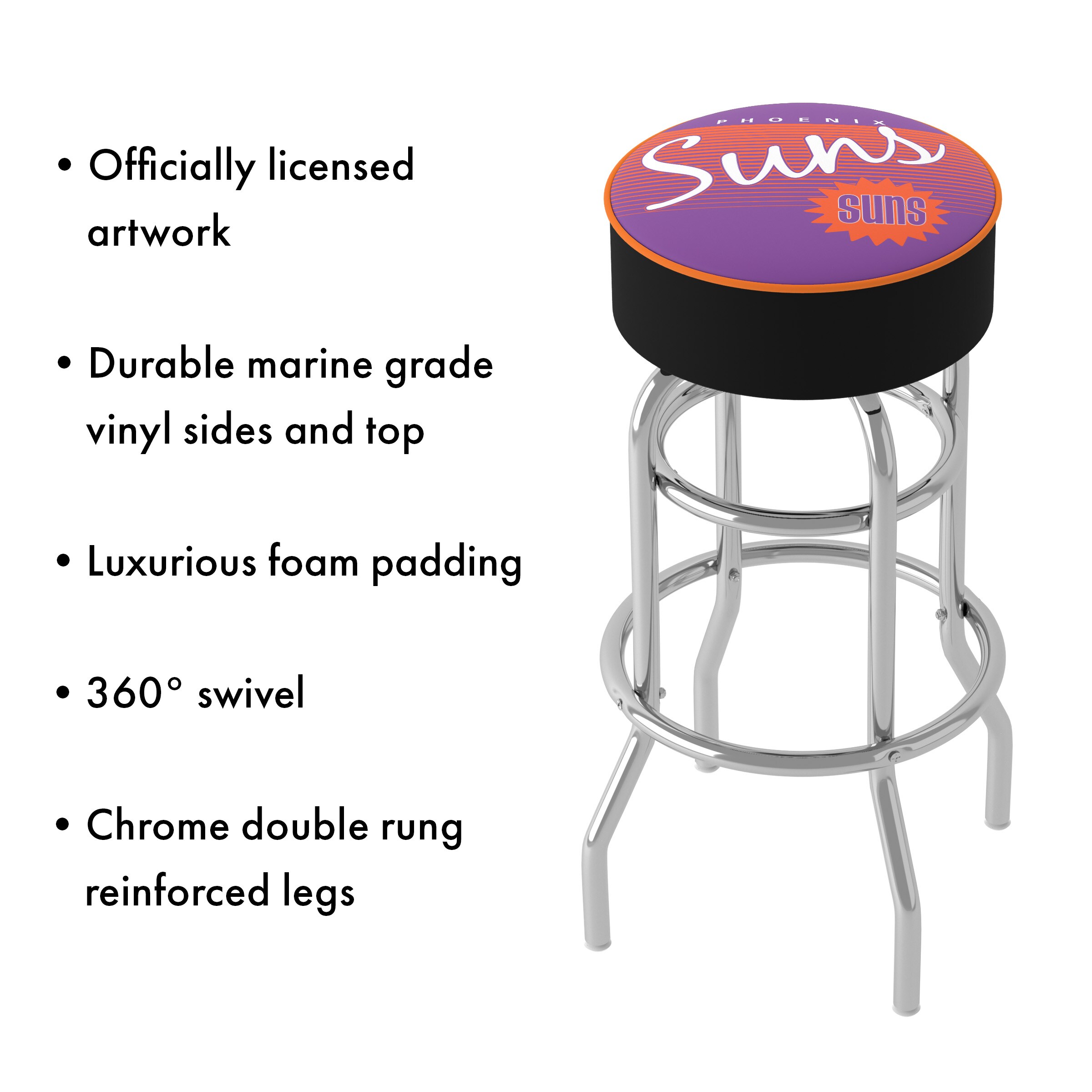 Trademark Gameroom NBA1000HC-P76-TWN stools - View #3