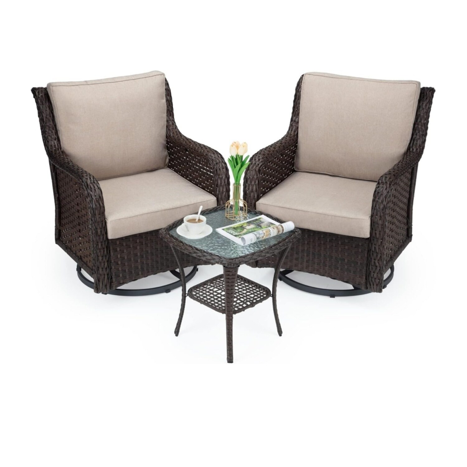 Garvee LSHQQPPG-33BR4P53 Patio-Chairs - View #2