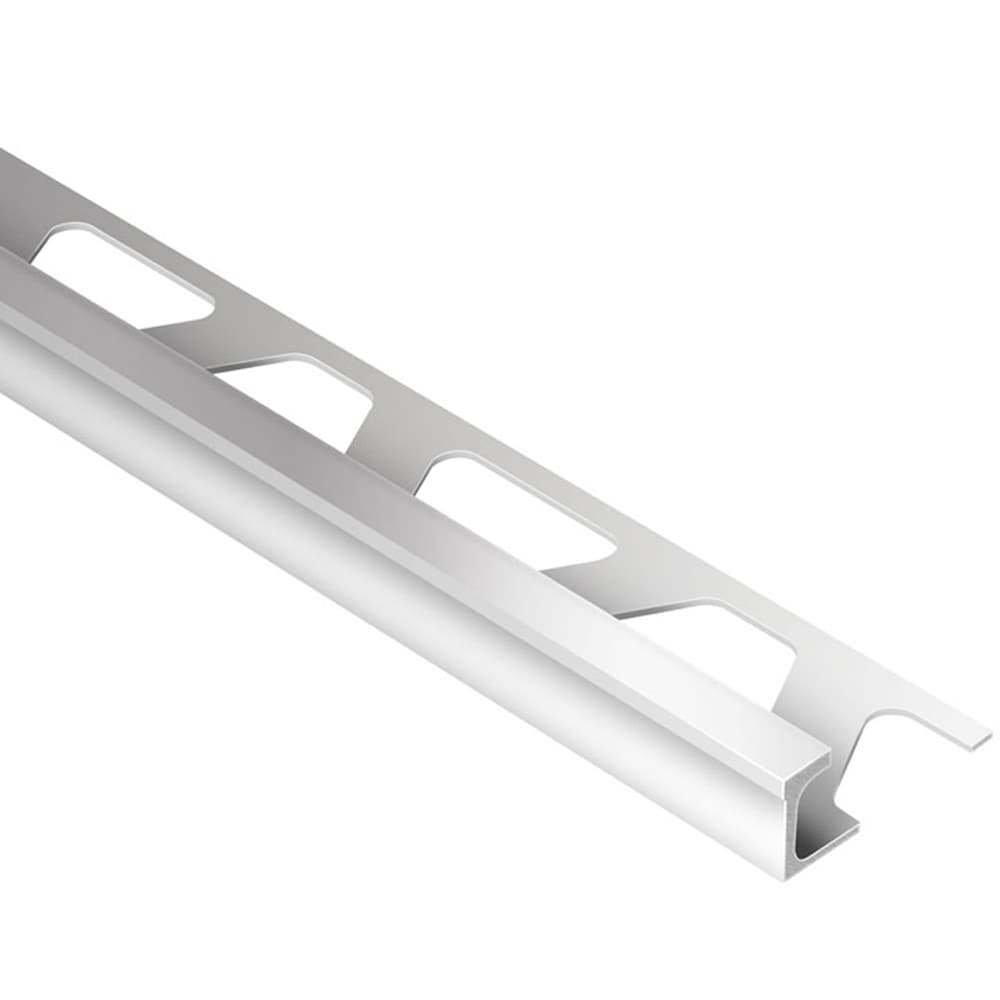Schluter Systems AE100D Deco 0.375-in W x 98.5-in L Satin Anodized Aluminum Aluminum Border Tile Edge Trim