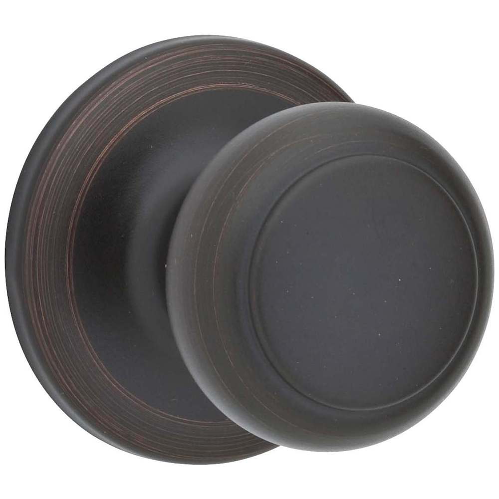 Kwikset 966CV.UNIV Cove Knob Single Cylinder Interior Pack with Round Rose for Handlesets #966CV-11P.UNIV