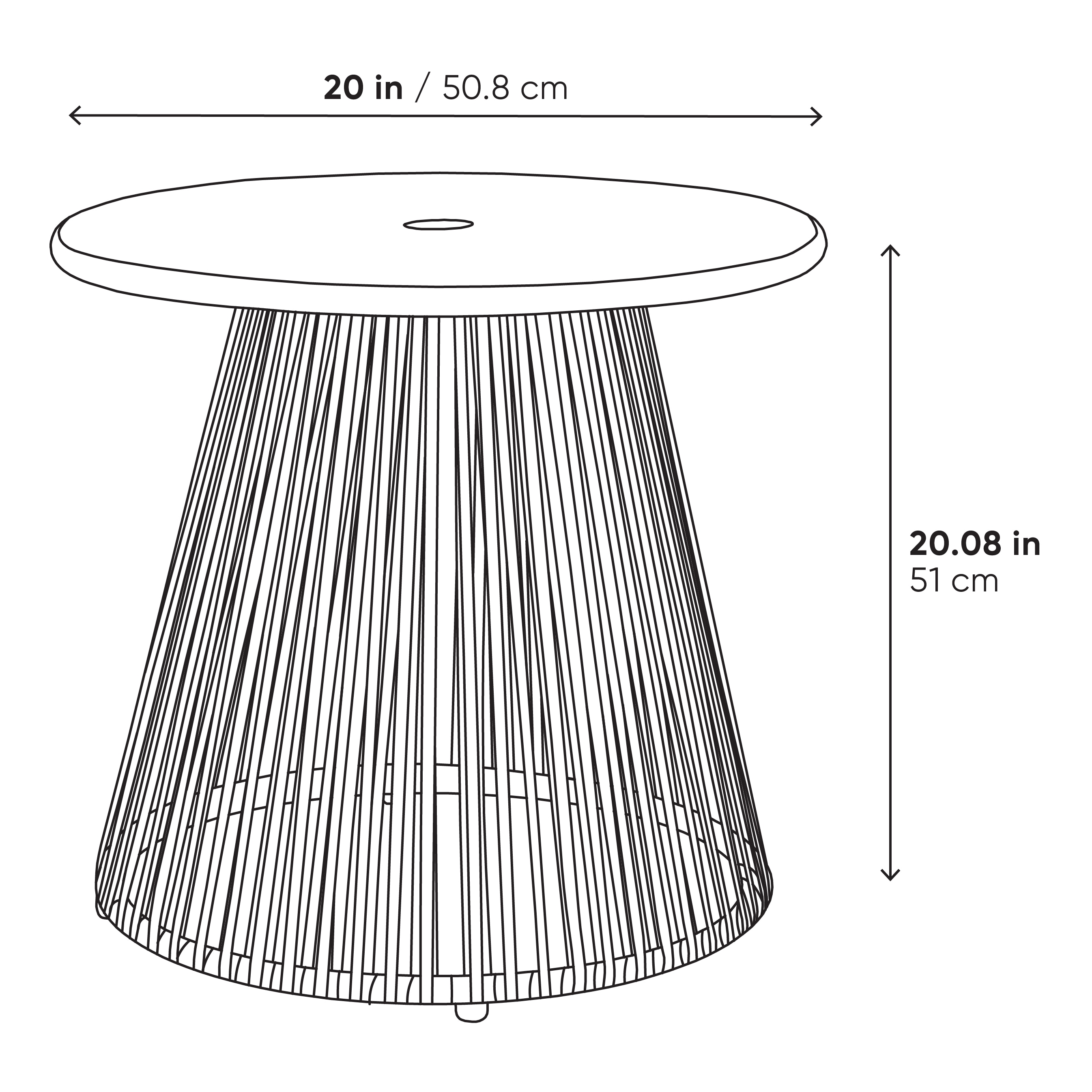 Origin 21 LG-24300-ET Patio-Tables - View #6