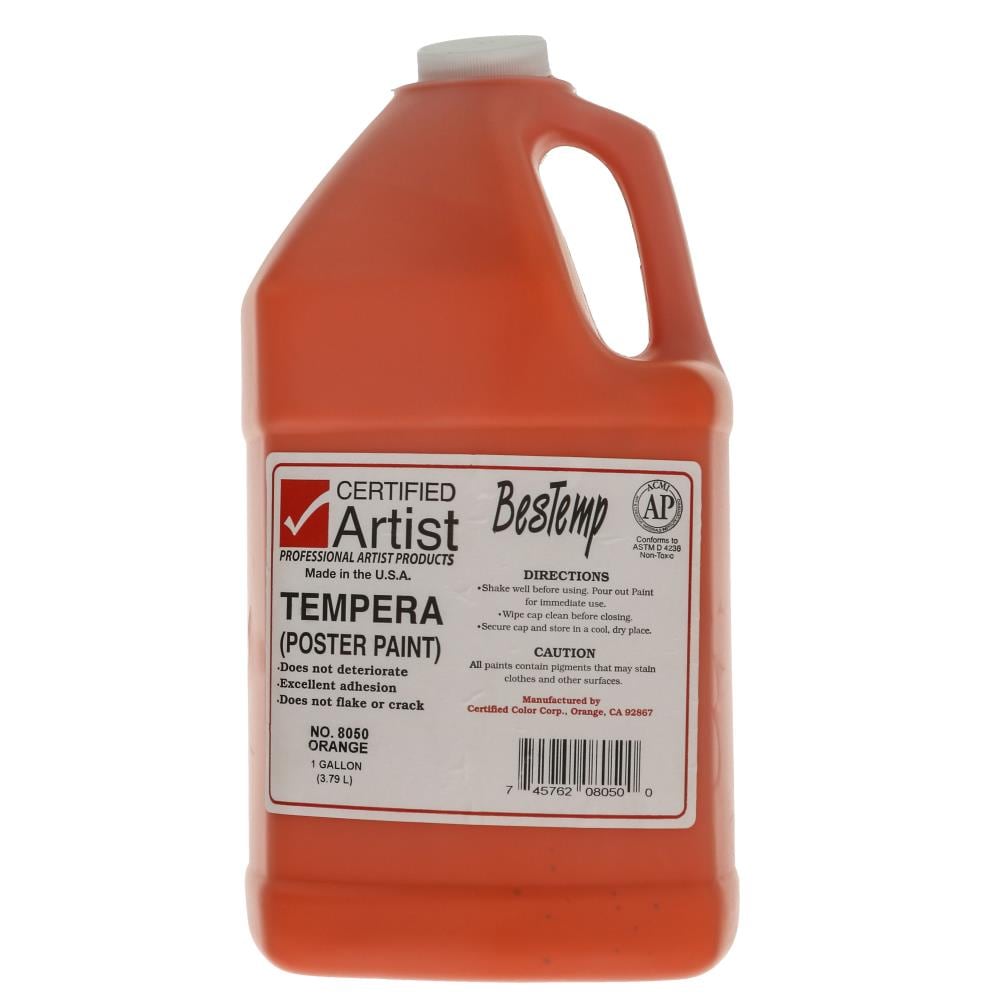 BesTemp Tempera Paint Black 16 oz