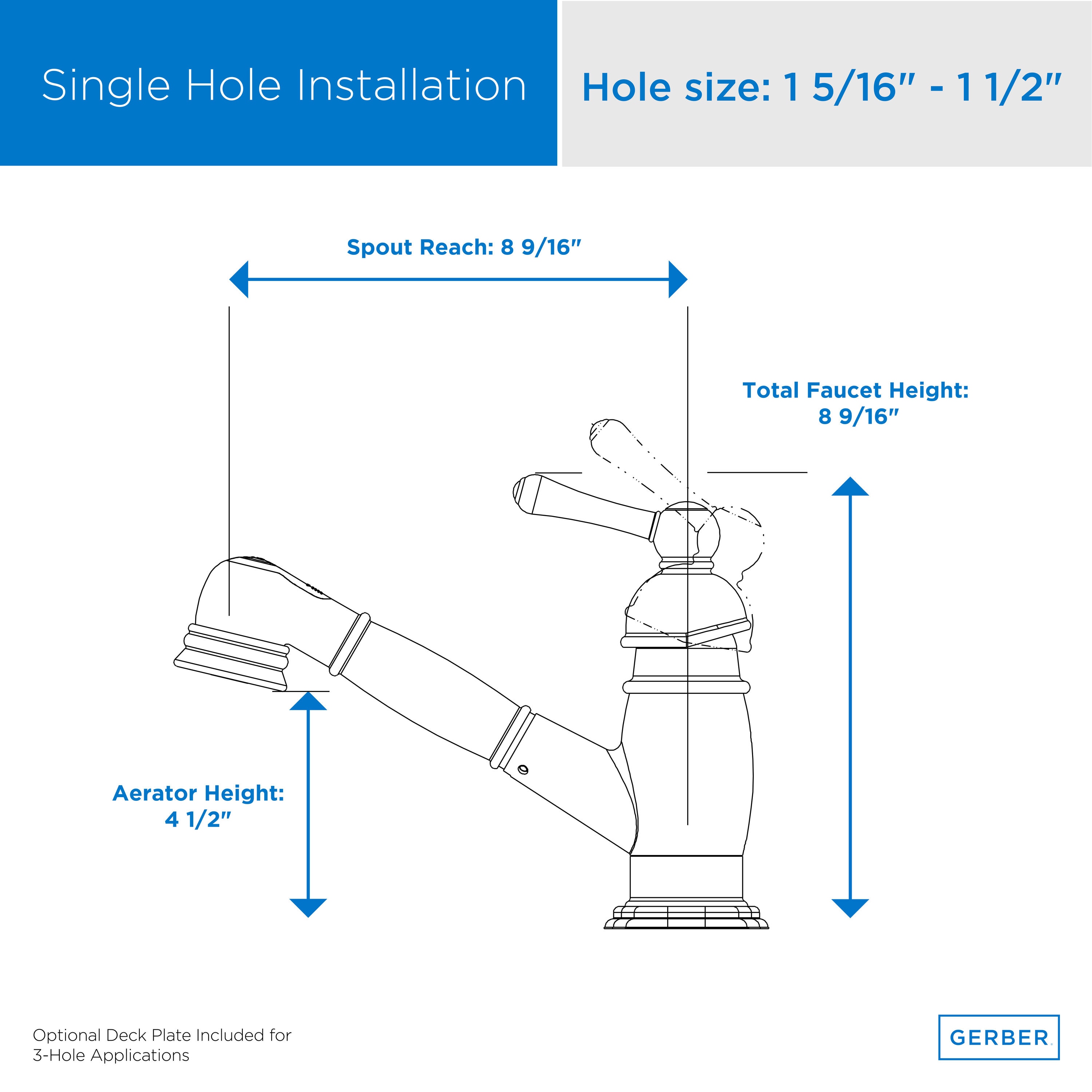 Gerber D457614 Kitchen-Faucets - View #5