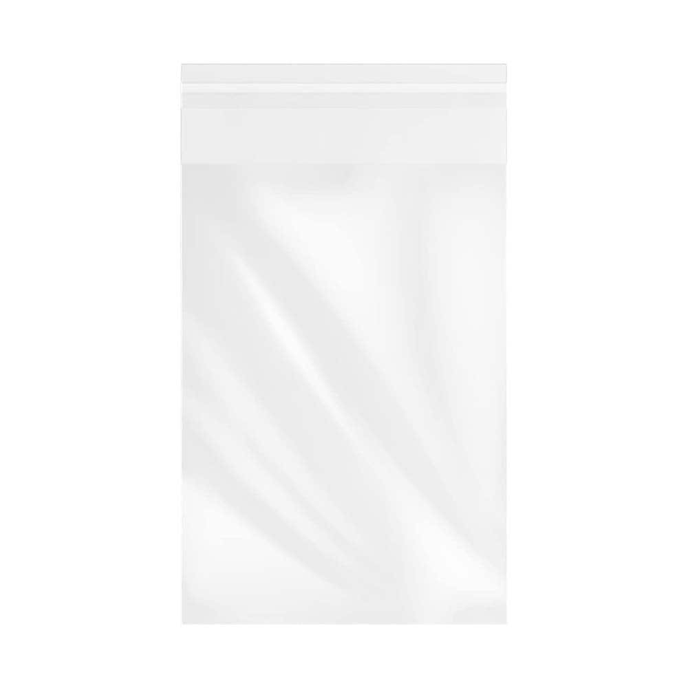 Etokfoks  200 Pcs 5x7 in Clear Resealable Cello Cellophane Bags for Bakery Treat Candle Soap and Cookie Packaging
