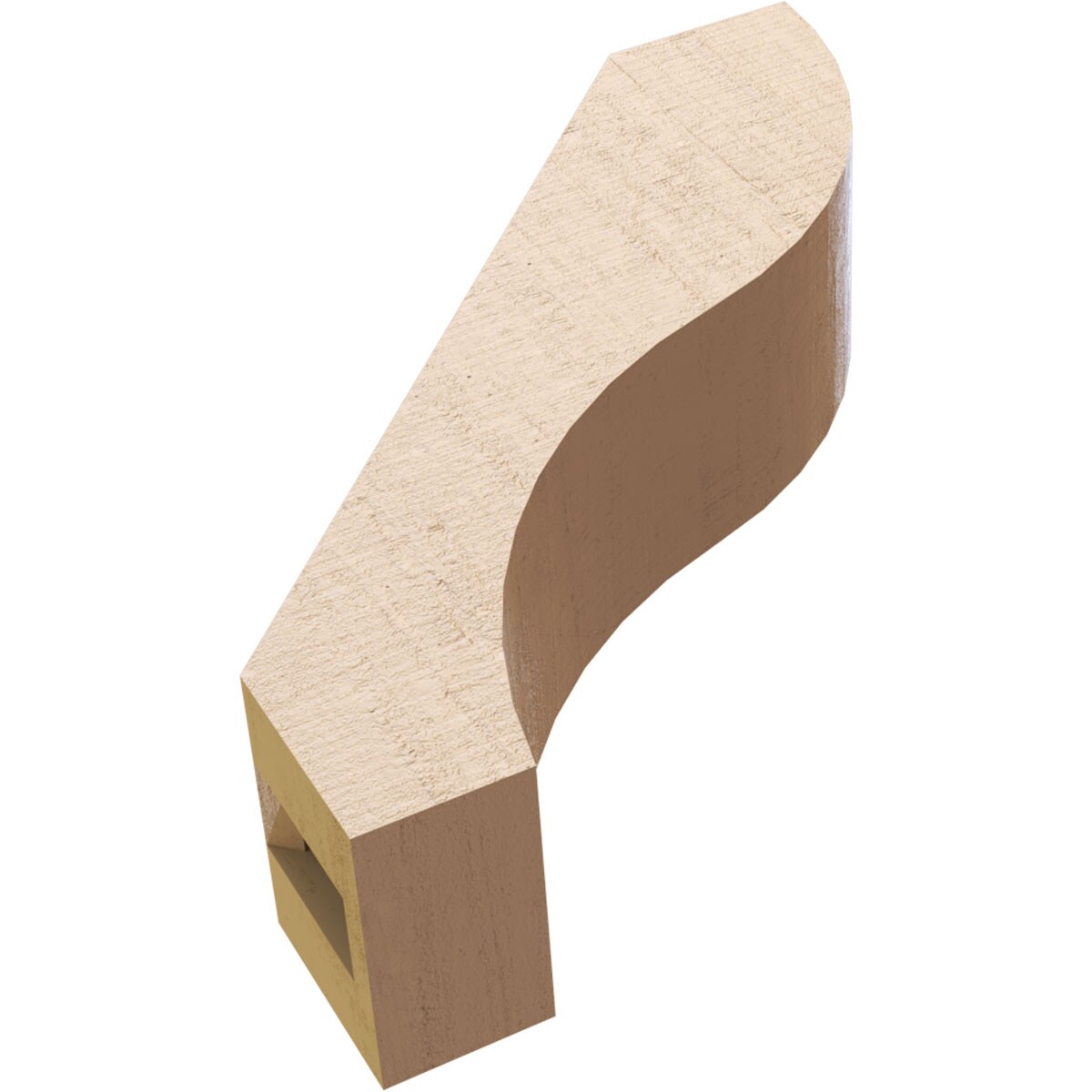 Ekena Millwork BRCUR03X10X10GNVRCPR braces - View #7