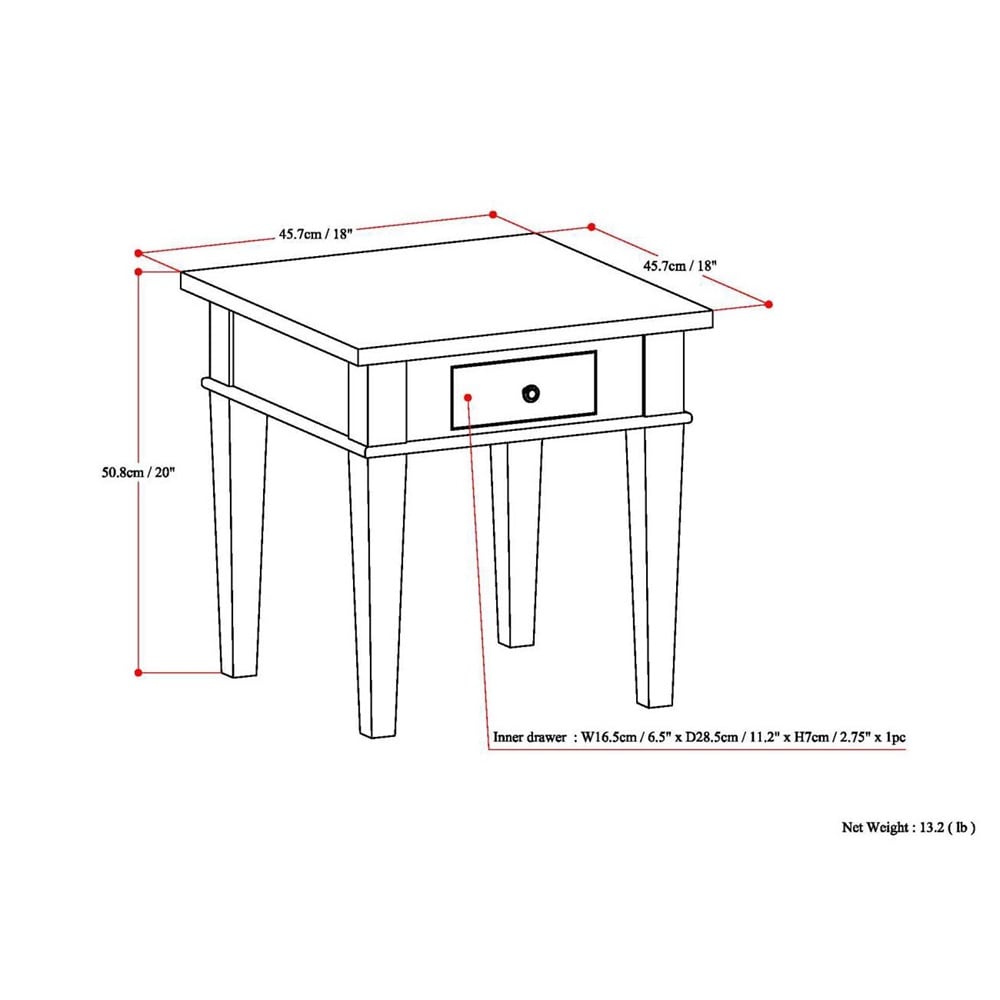 Simpli Home 3AXCCRL-03 End-Tables - View #10