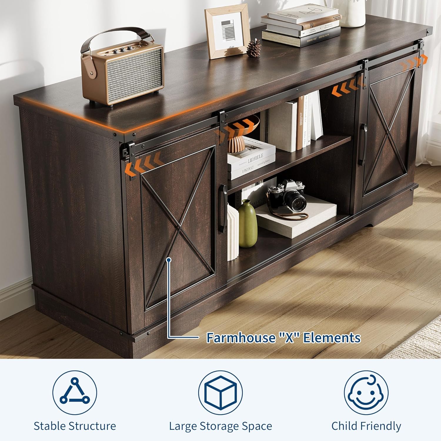 Qeetex LHF-DSG-PHO-15RPUW5Y Tv-Stands - View #6