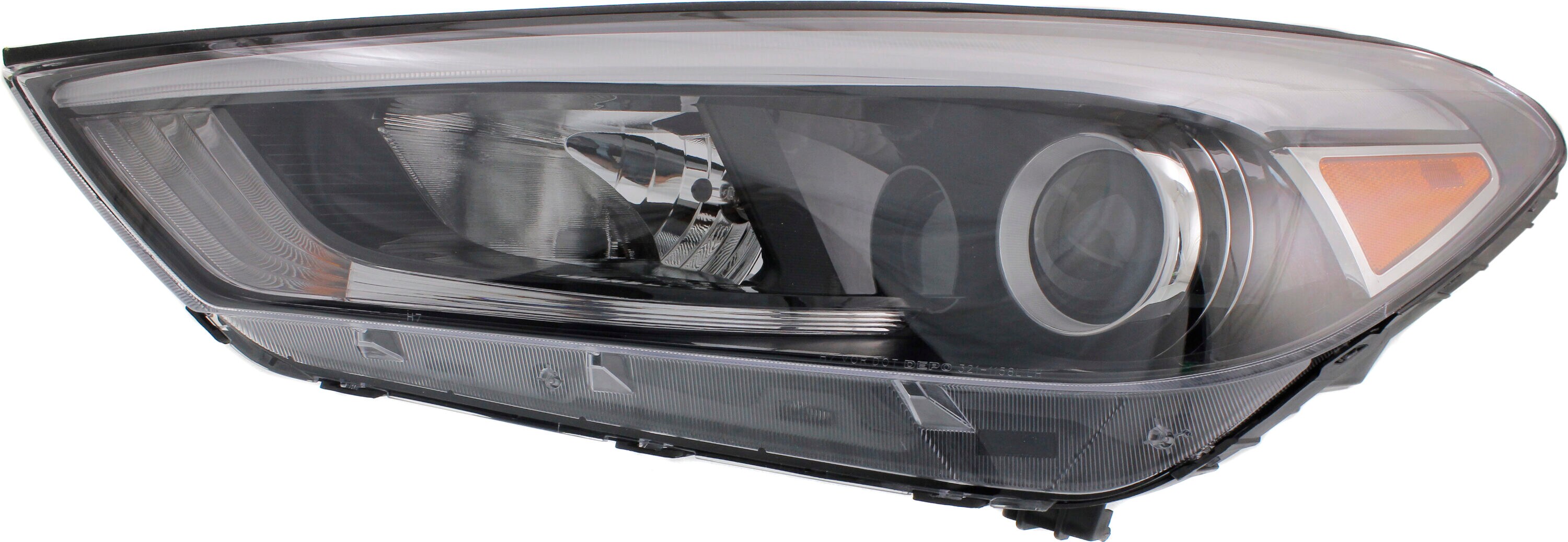 Garage-Pro JCWREPHY100108GP Driver Side Headlight For Hyundai Tucson 2016-2018 Halogen with Bulb(s) Replaces# 92101d3050