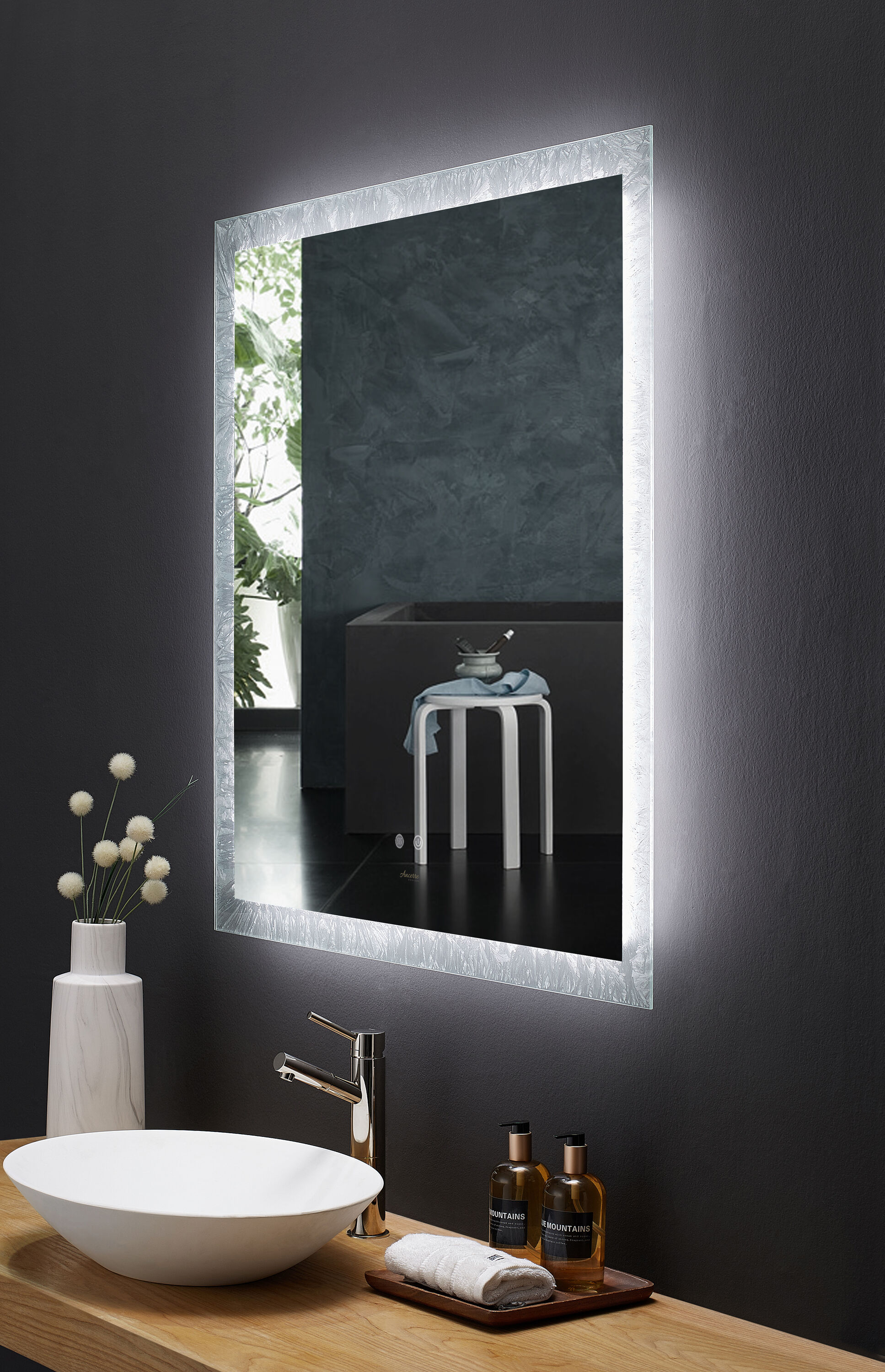 Ancerre Designs LEDM-FRYSTA-30 Framed-Bath-Mirrors - View #7