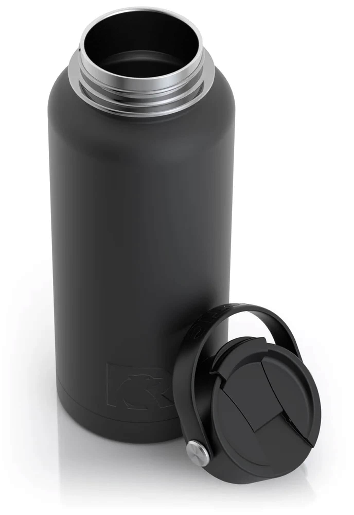 RTIC Outdoors Water Bottle Lid Open Flow Top Plastic Black Twist Cap | 9501