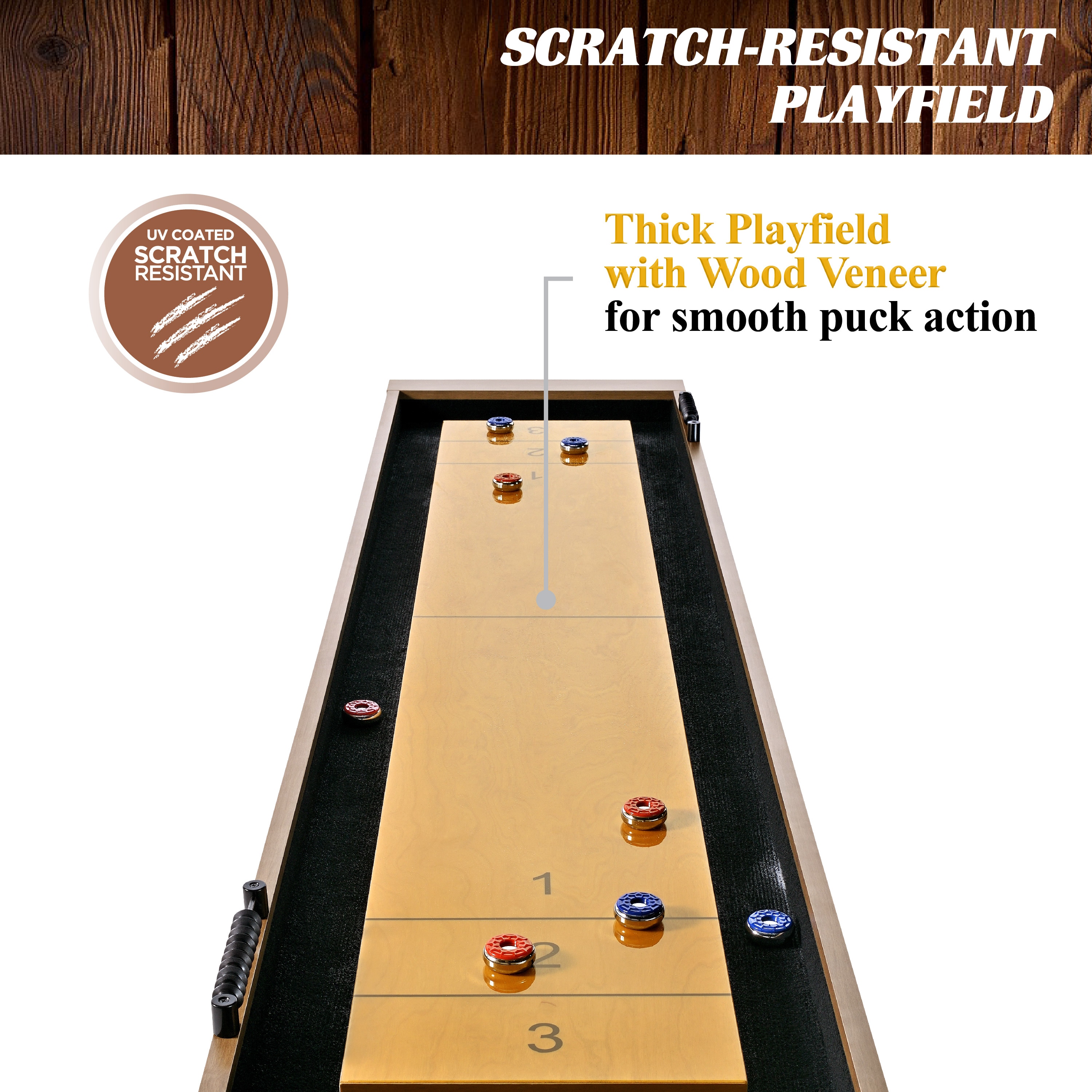 MD Sports AC108Y23008 Shuffleboard-Table - View #4
