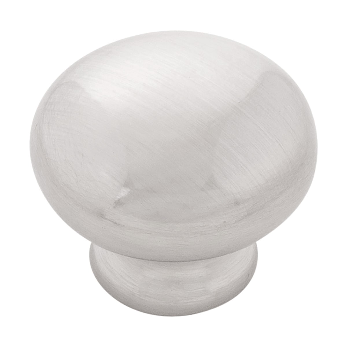 Hickory Hardware P770-SN Cottage 1-1/8-in Satin Nickel Mushroom Farmhouse Cabinet Knob