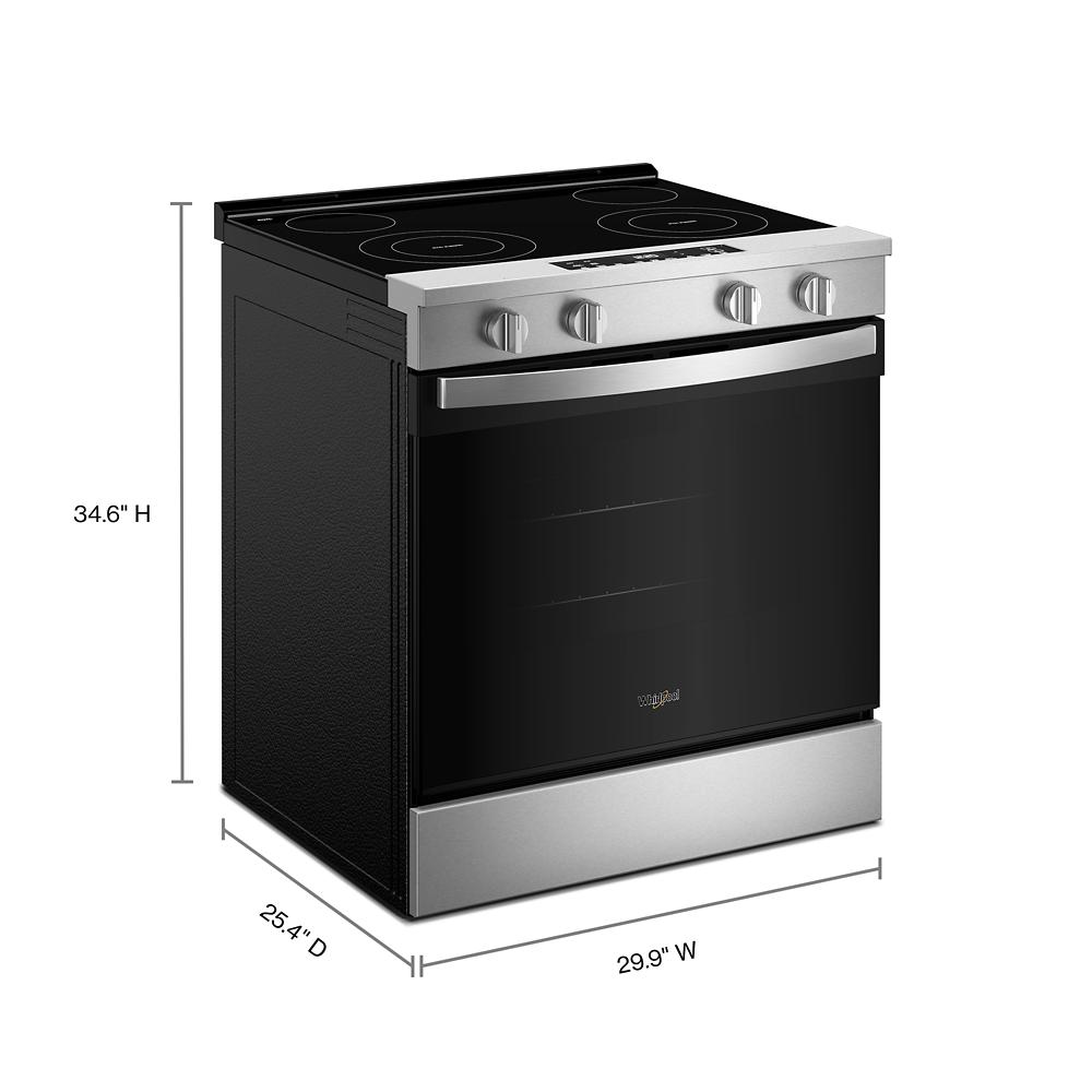 Whirlpool WSES3130SS Freestanding-Electric-Ranges - View #3