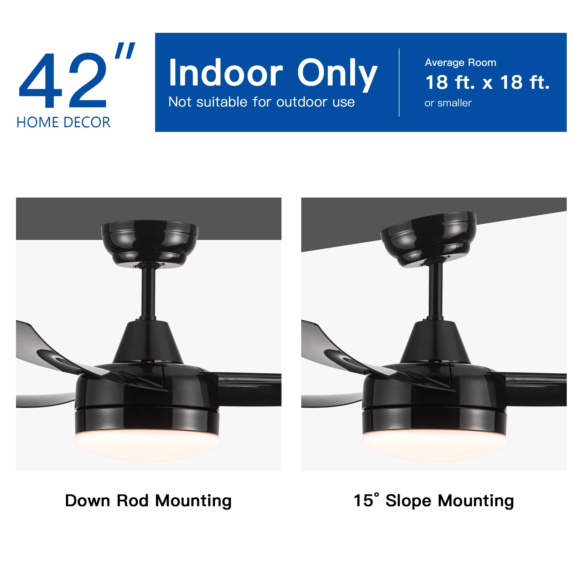 Yardreeze YHCF22BK3YE0407 Ceiling-Fans - View #11