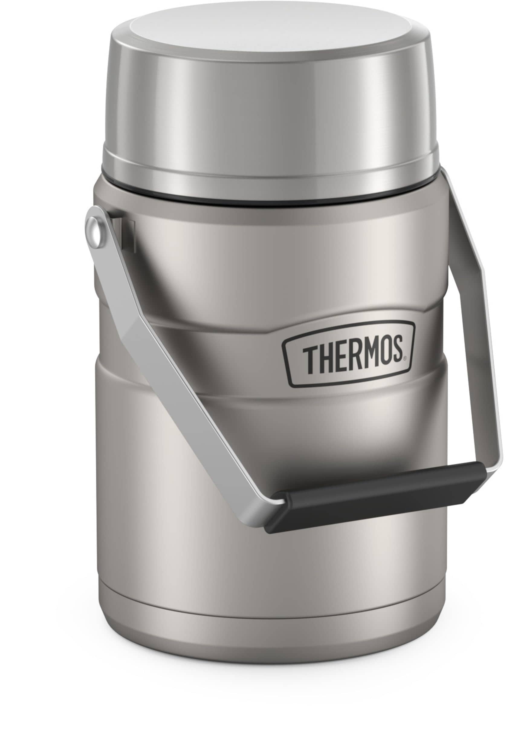 Thermos Stainless King 47 oz VacuumInsulated Food Jar with 2