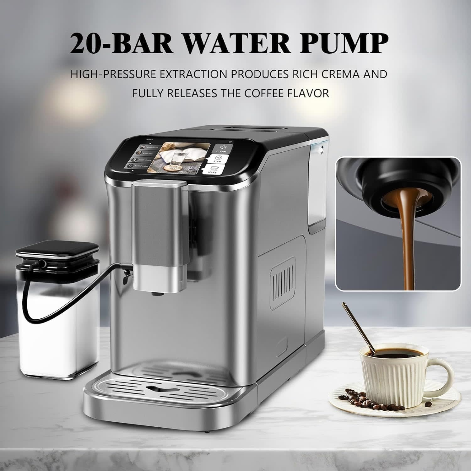 Qeetex LSHQQPHO-10E9HM9F Espresso-Machines - View #8