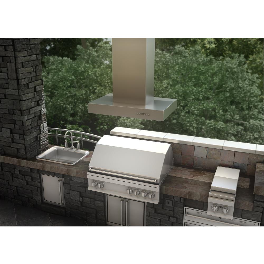 ZLINE KITCHEN & BATH KECOMI-36 Island-Range-Hoods - View #9