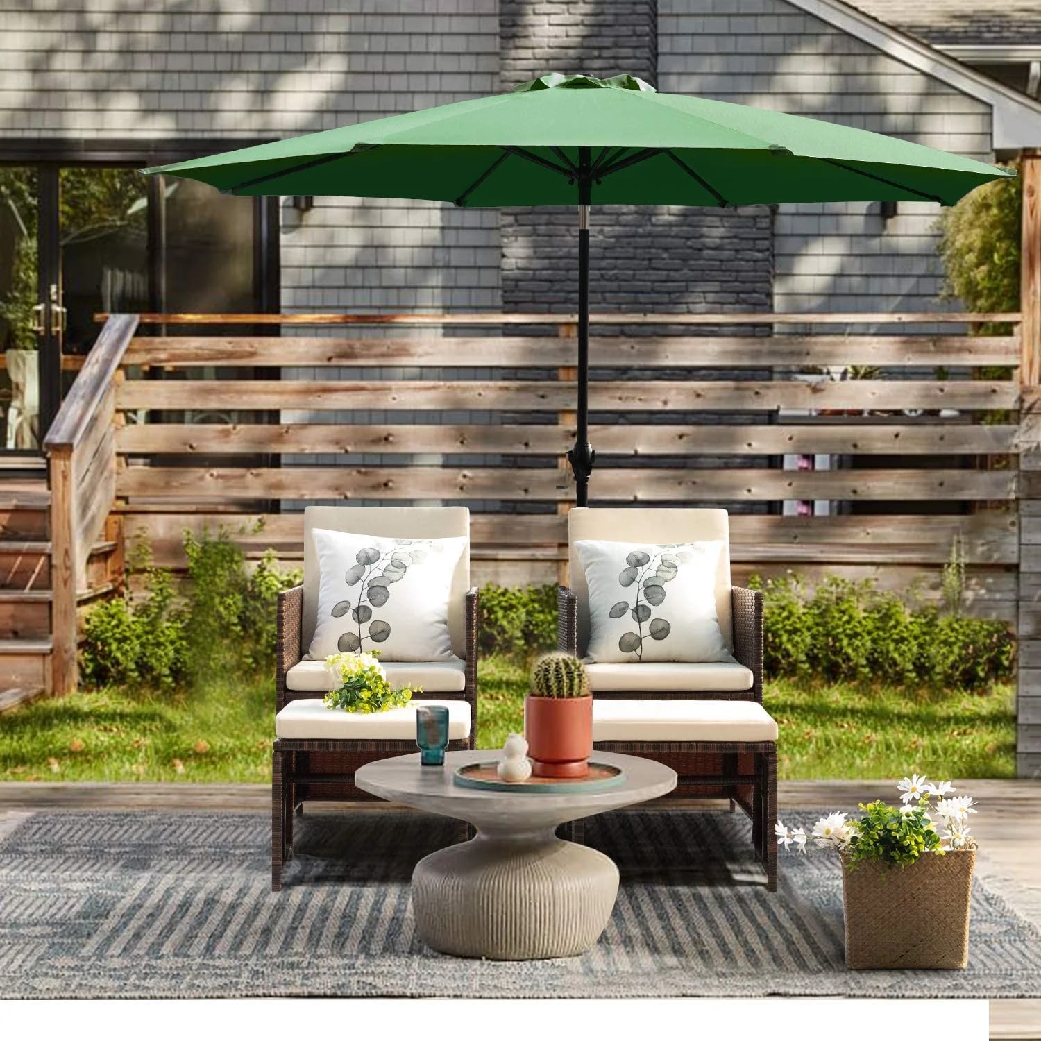 Vineego LS-LCRF2C2F-BG922DG Patio-Conversation-Sets - View #2