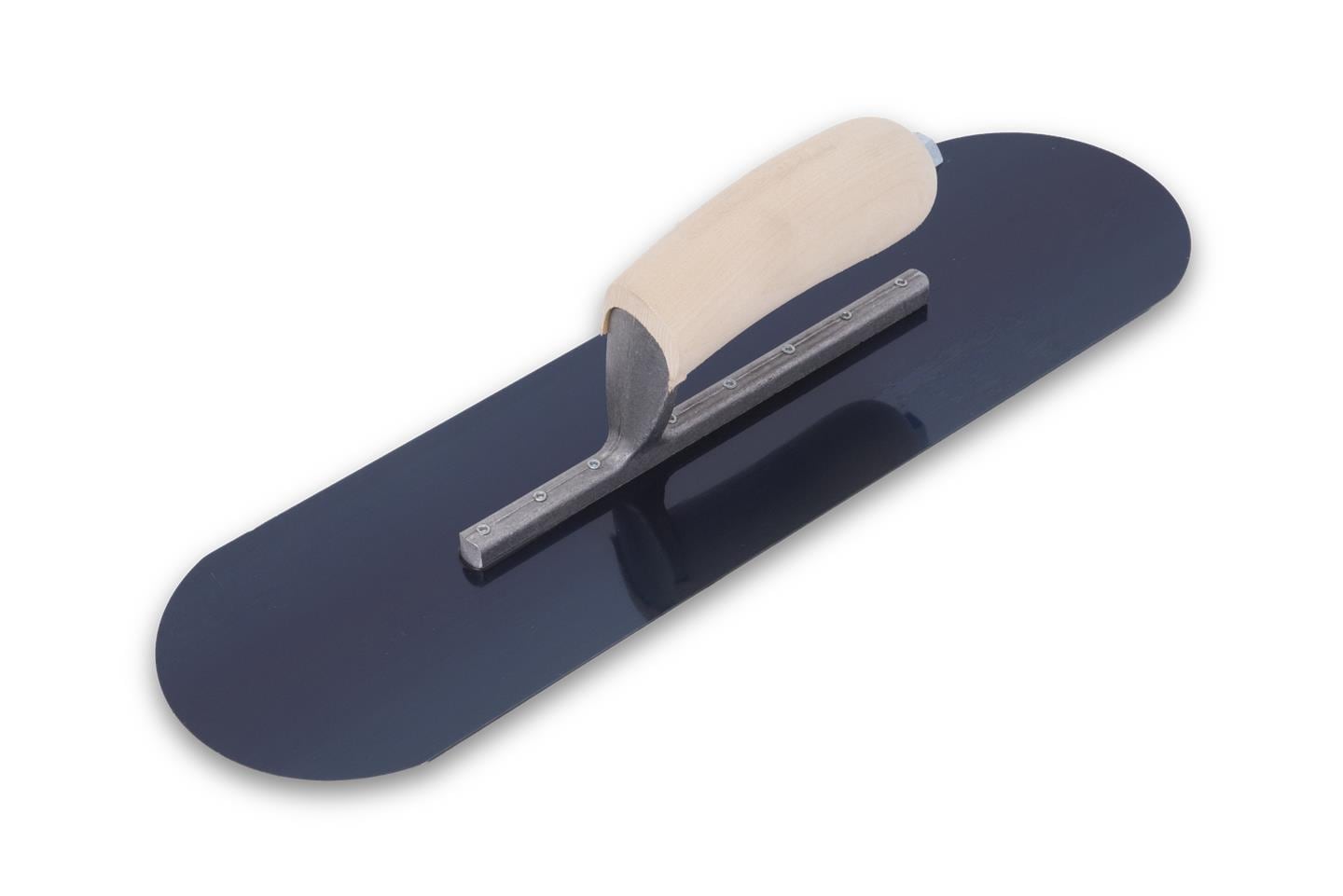 QLT by Marshalltown PT185B 18-Inches x 5-Inches Blue steel Pool Concrete Trowel