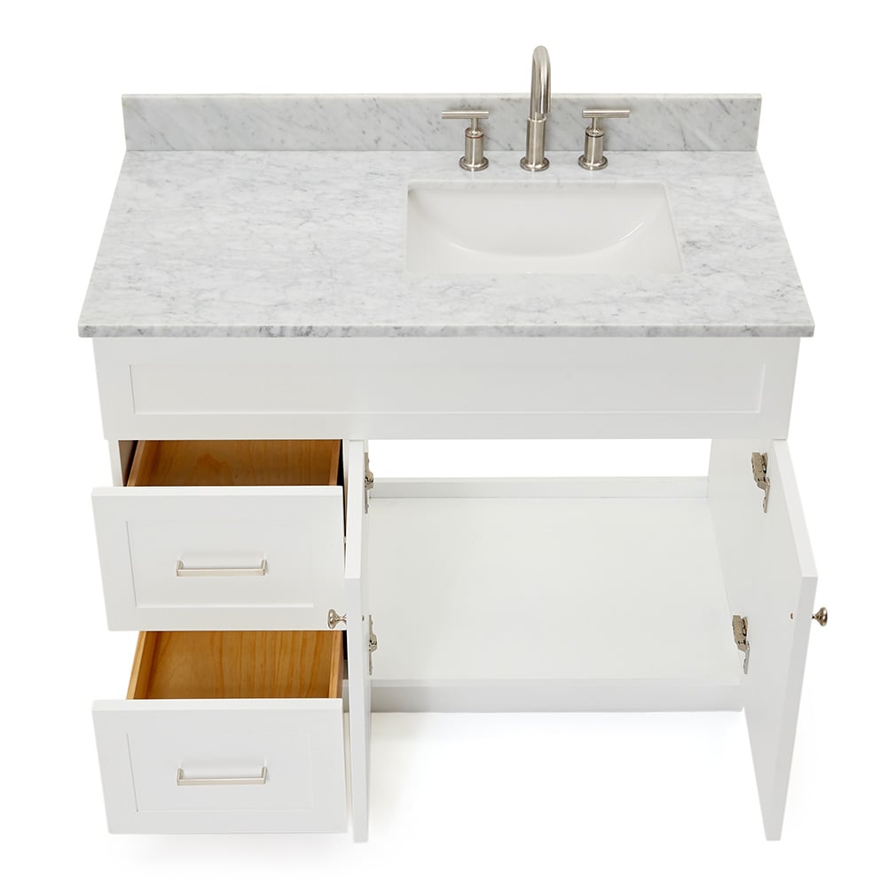ARIEL F043SRCW2RVOWHT Bath-Vanity-Combo - View #6