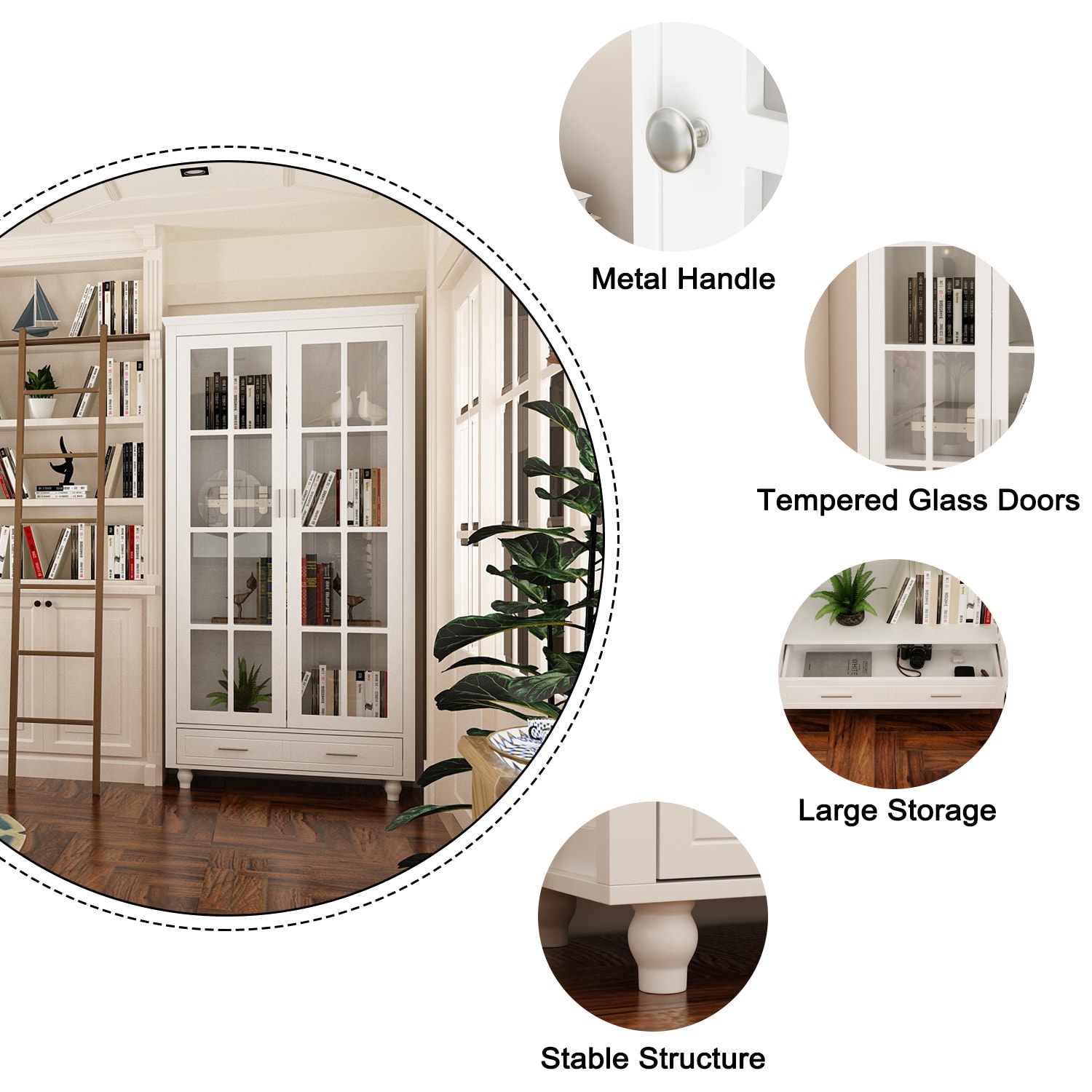 FUFU&GAGA LJY-KF330076-01 Storage-Cabinets - View #13