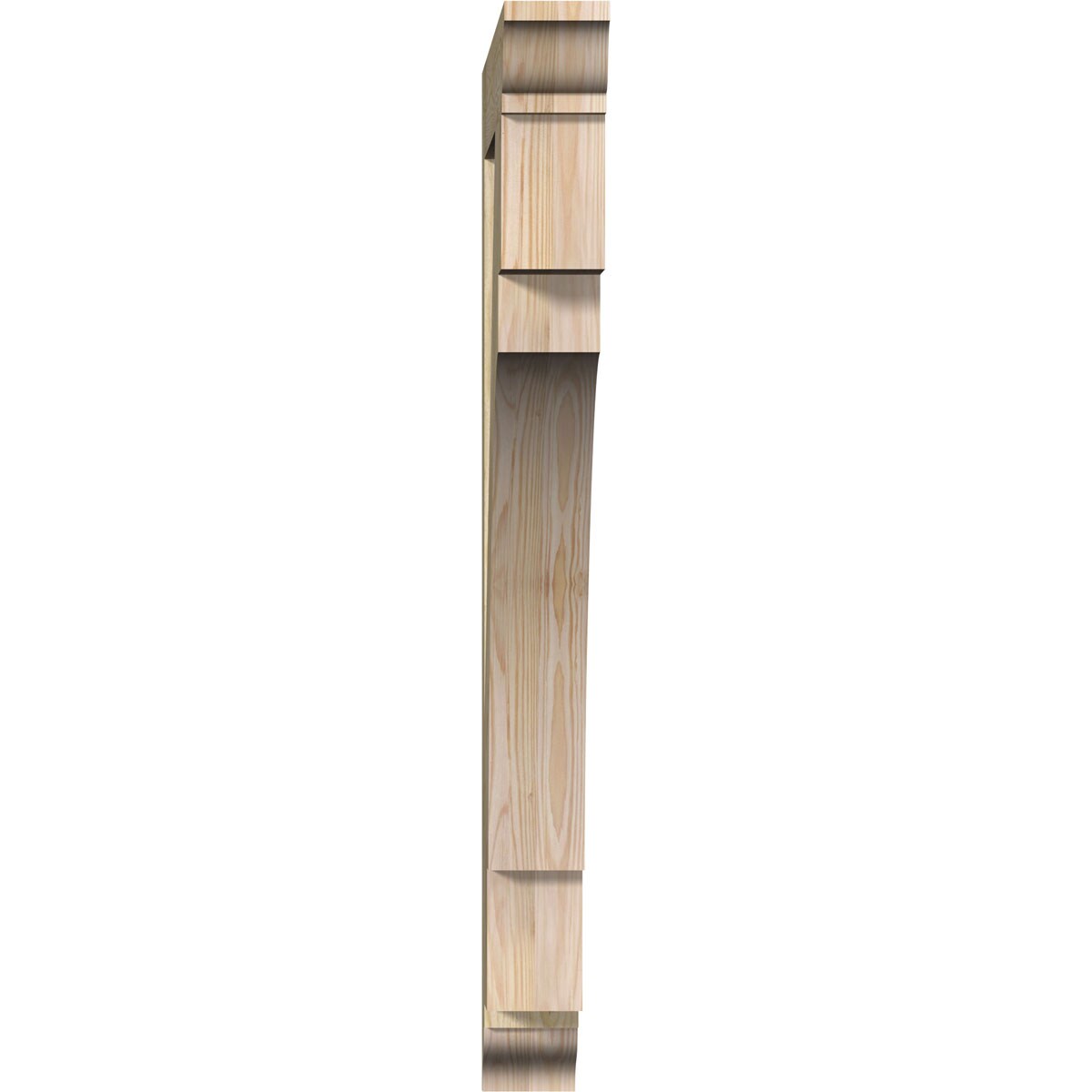 Ekena Millwork BKT04X32X44MRC01RDF Exterior-Brackets-Braces - View #2