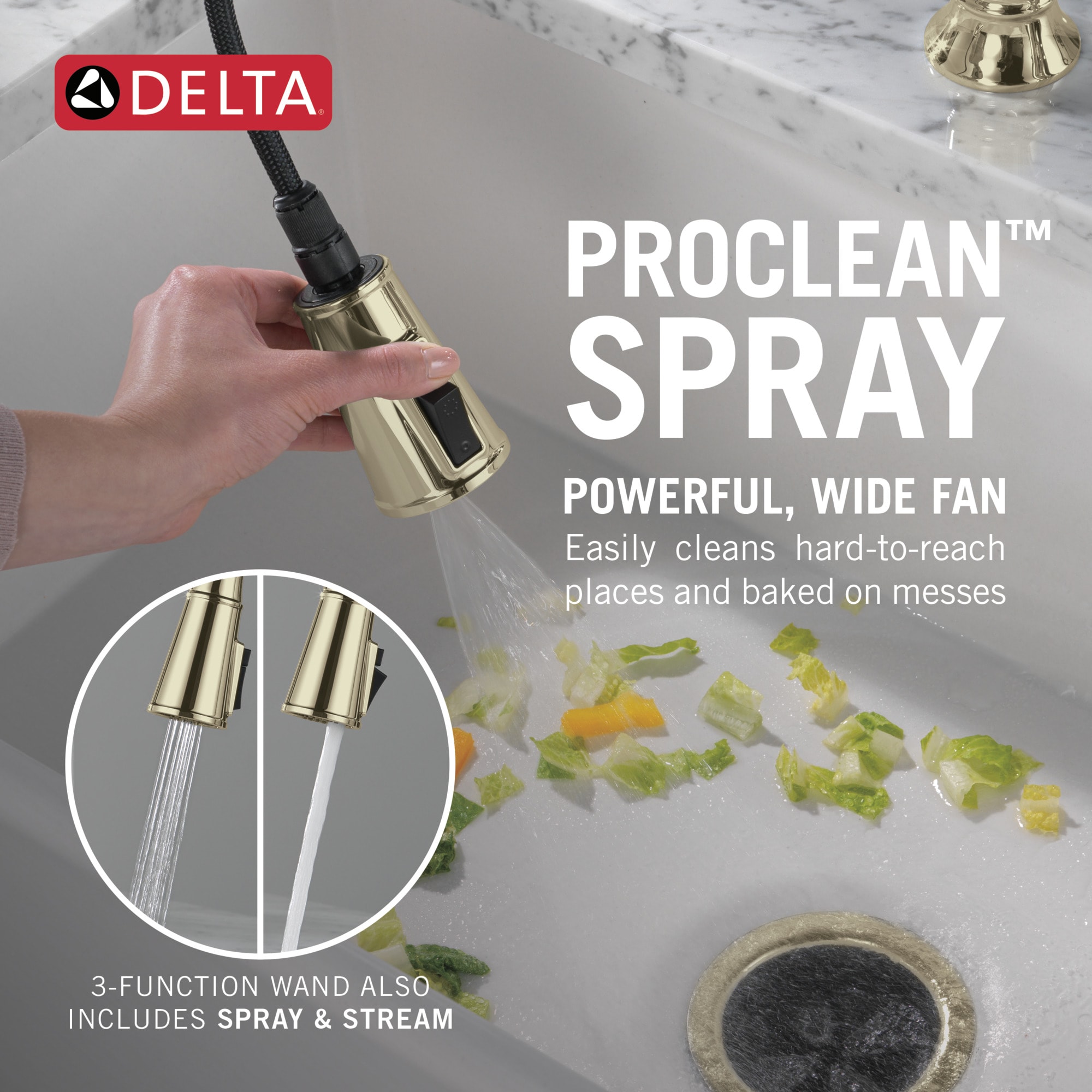 Delta 2384L-PN-PR-DST Kitchen-Faucets - View #3