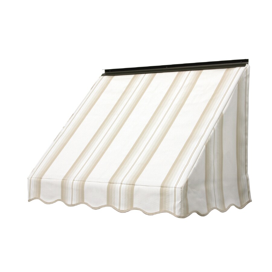 NuImage Awnings 37X6X36493603X Fabric Striped Window Awning