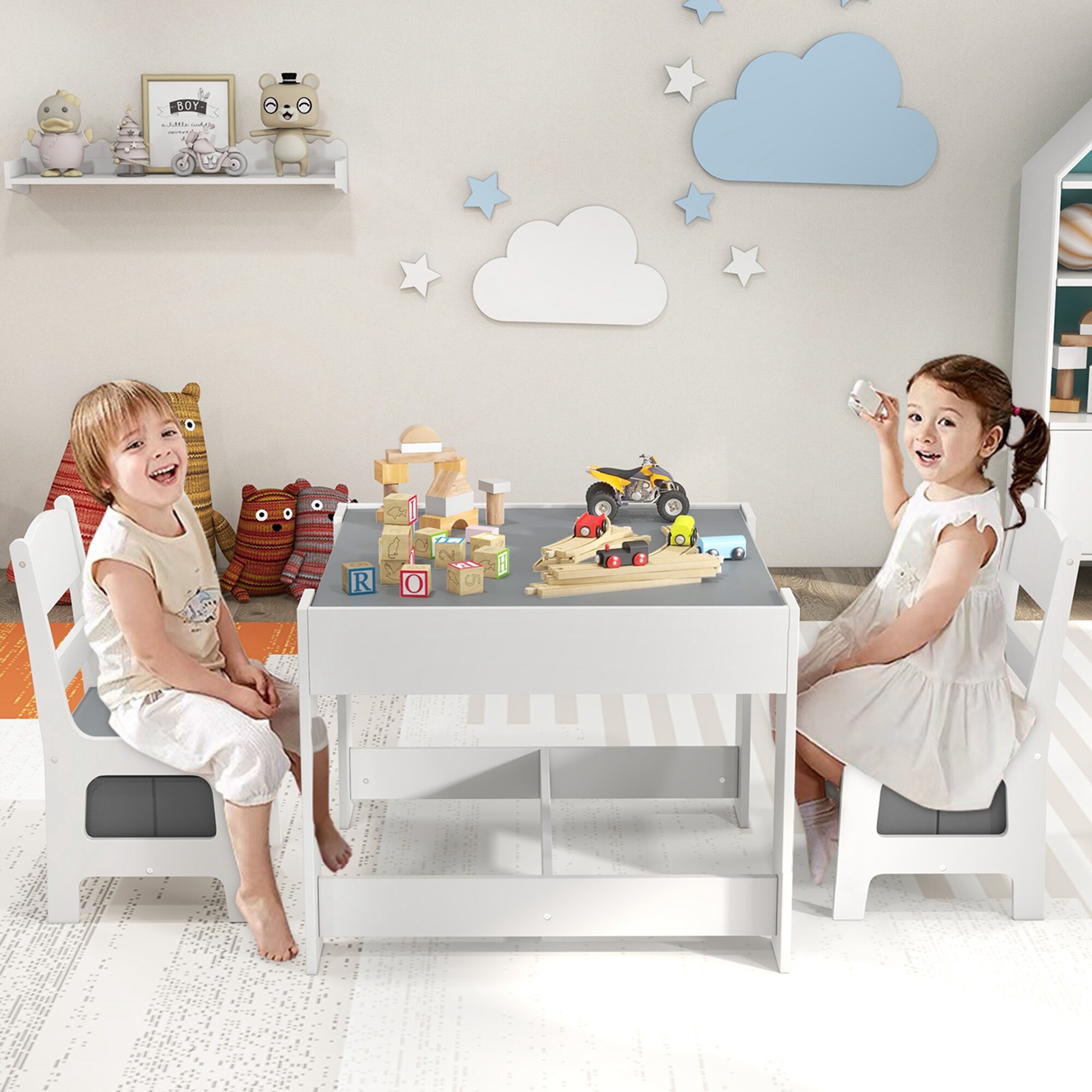 Costway BB5518HS Kids-Play-Tables - View #4